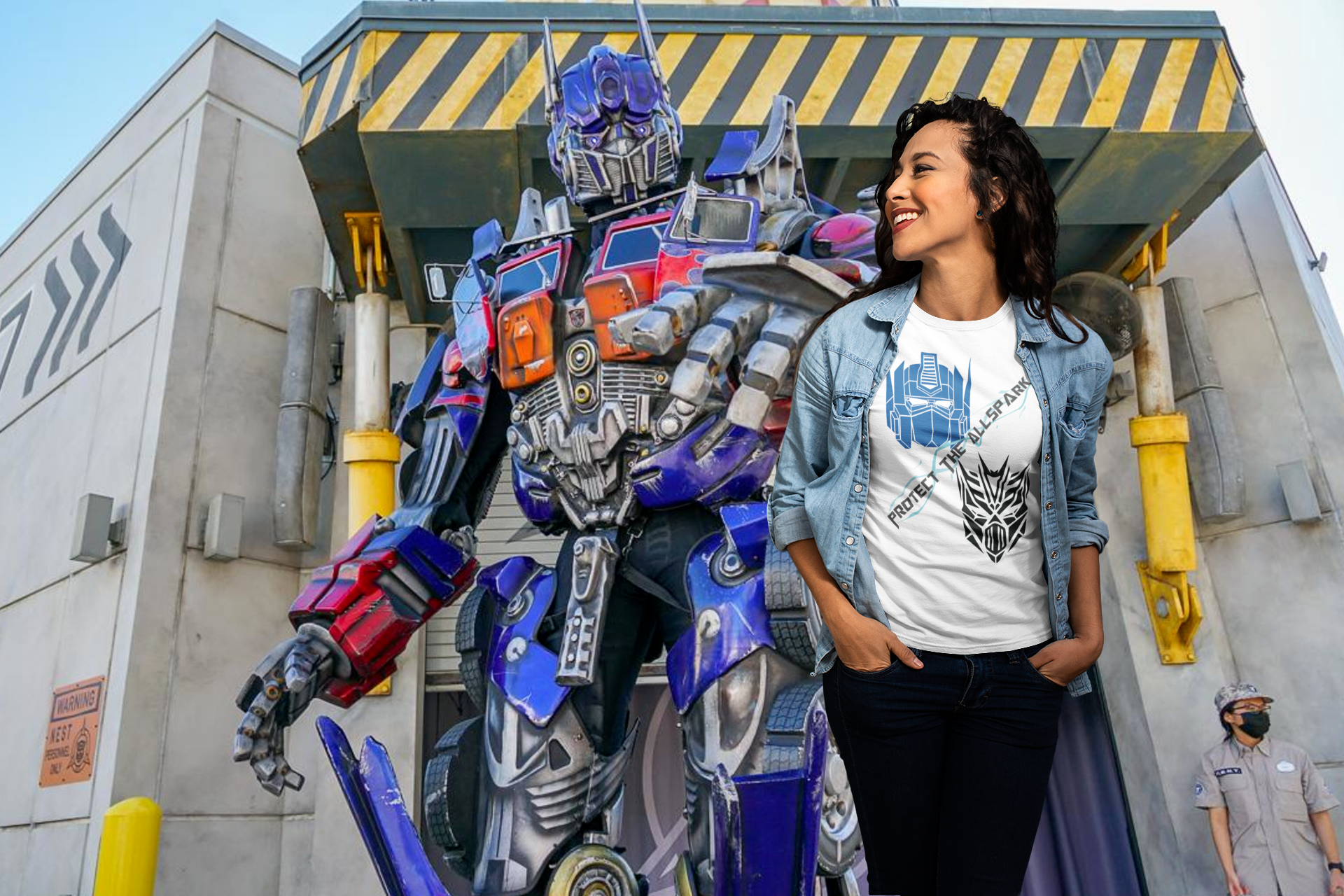 Transformers Shirt | Protect the AllSpark Tee | Universal Studios Ride-Inspired Design