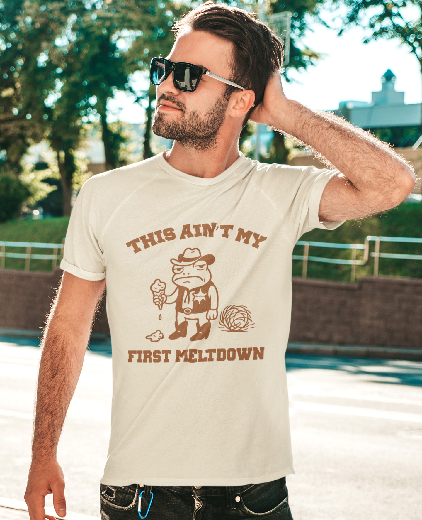 This Ain’t My First Meltdown Shirt | Funny Frog Tee | Meltdown Menagerie Collection