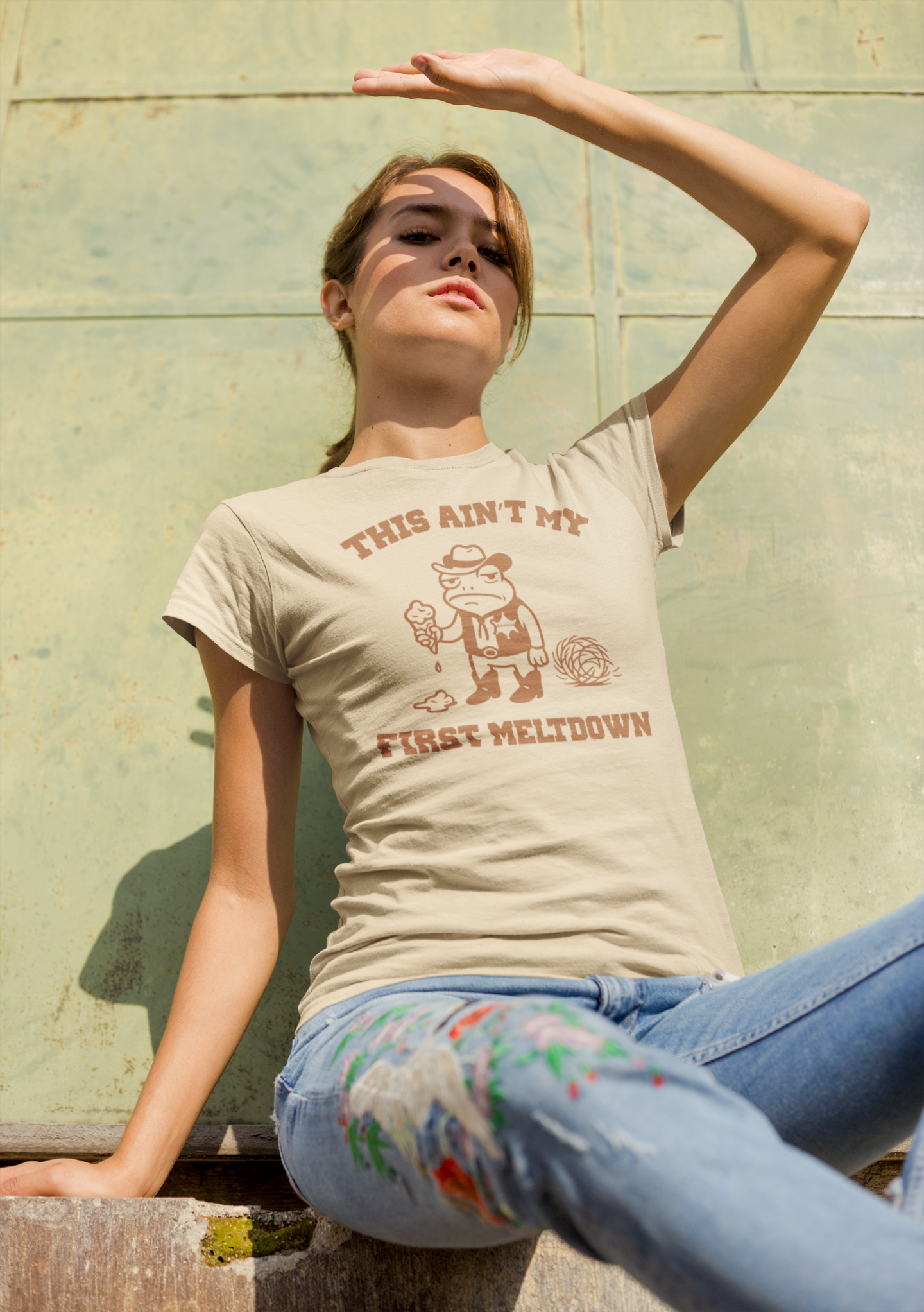 This Ain’t My First Meltdown Shirt | Funny Frog Tee | Meltdown Menagerie Collection