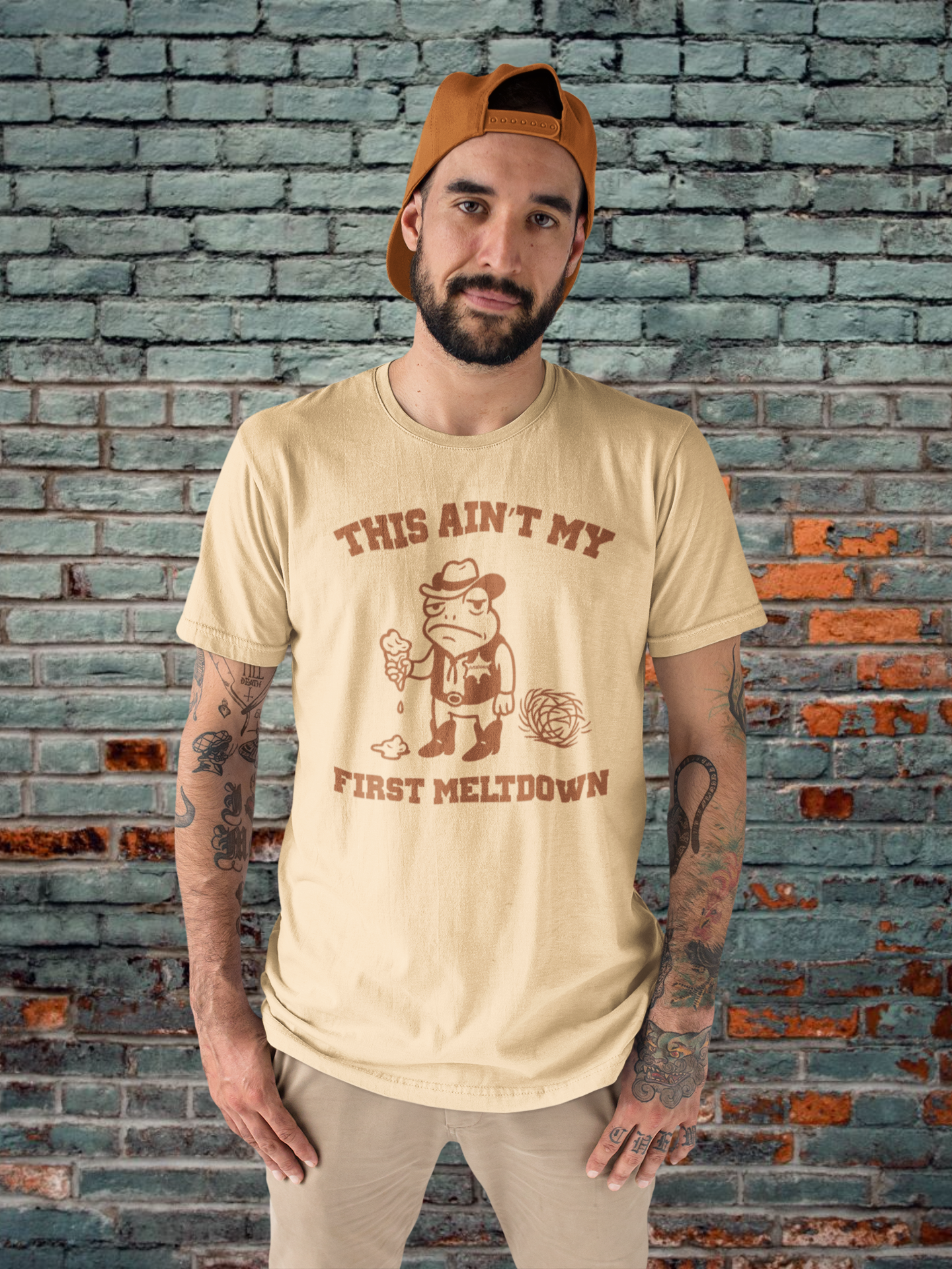 This Ain’t My First Meltdown Shirt | Funny Frog Tee | Meltdown Menagerie Collection