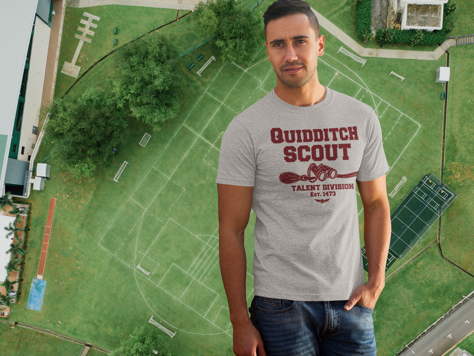 Quidditch Scout Shirt | Wizard Sports Tee | Magical Professions Series