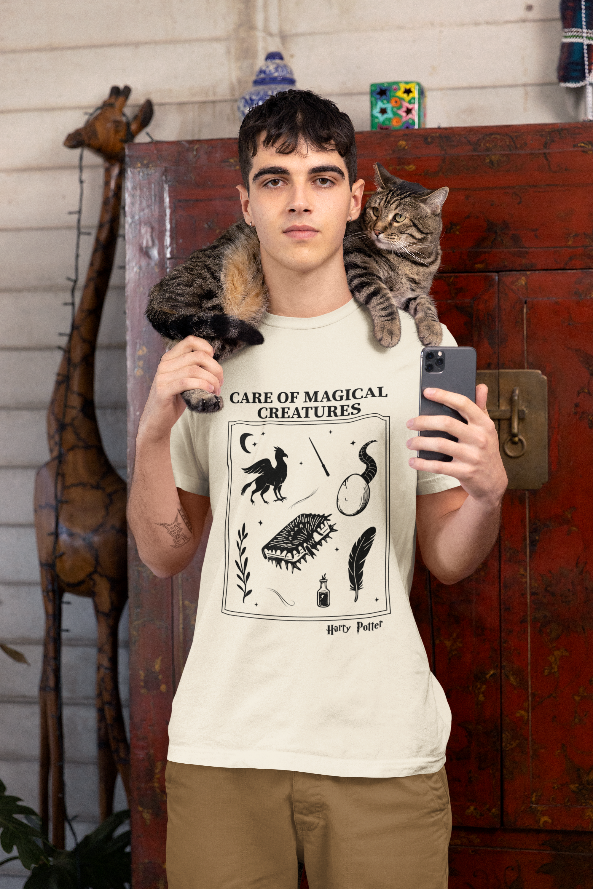 Care of Magical Creatures Shirt | Hogwarts Tee | Magical Professions Series