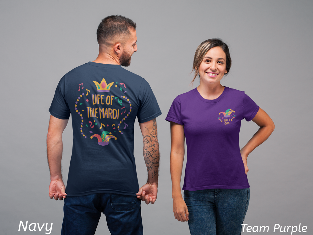 Life of the Mardi Gras Shirt- Mardi Gras Parade Tee