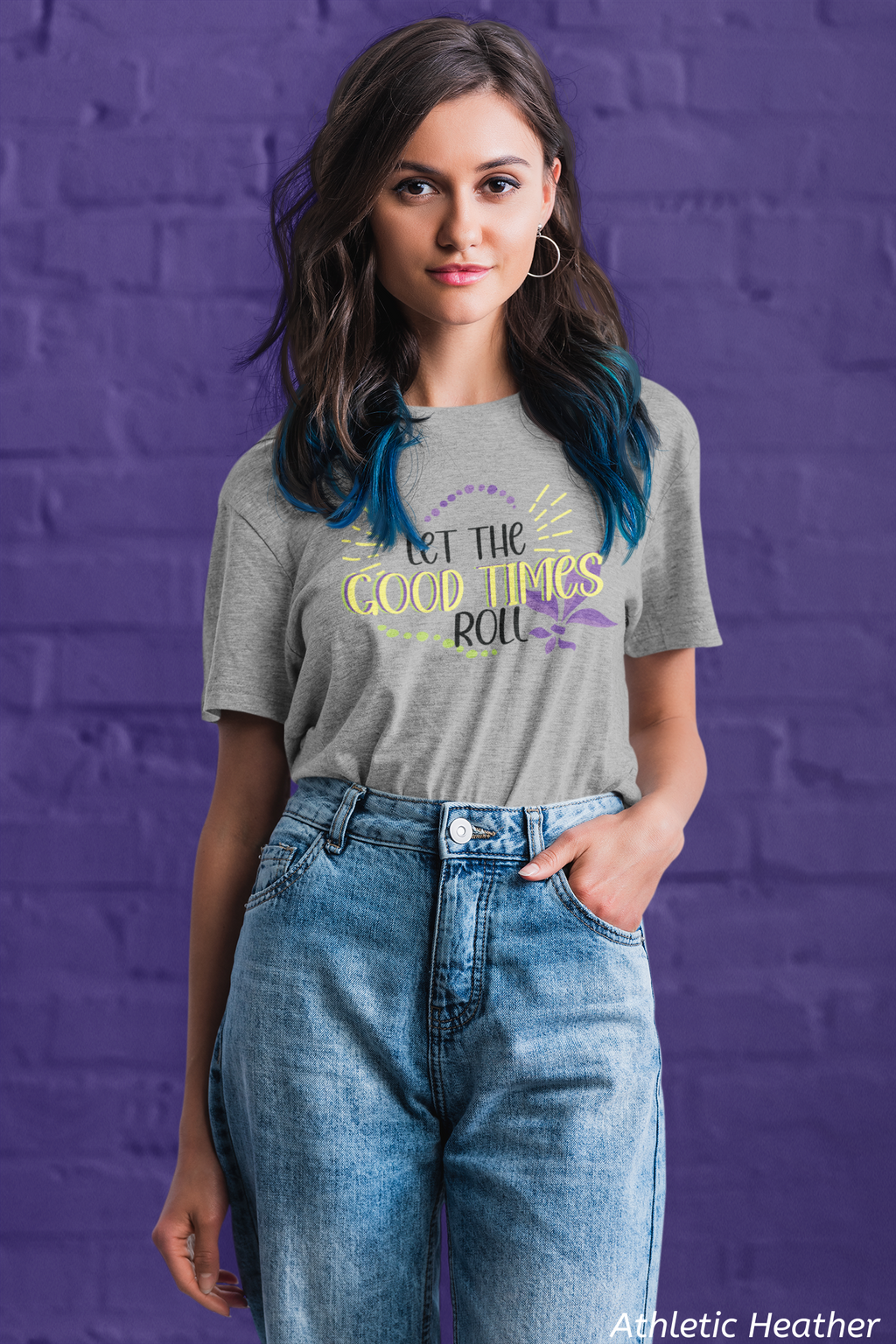 Let The Good Times Roll Mardi Gras Shirt- Festive Parade Tee