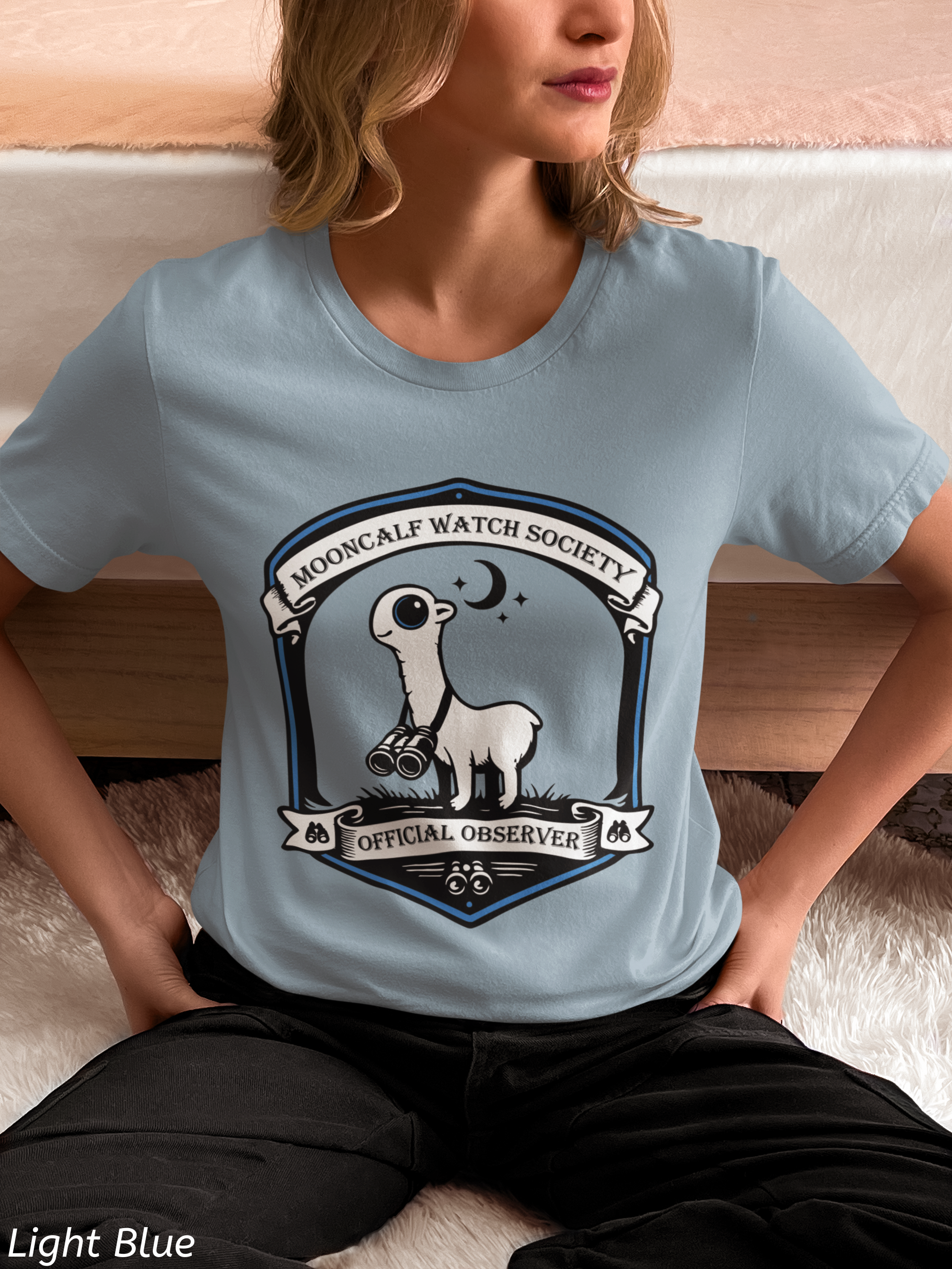 Mooncalf Watch Society "Official Observer" Shirt- Magical Creature Tee
