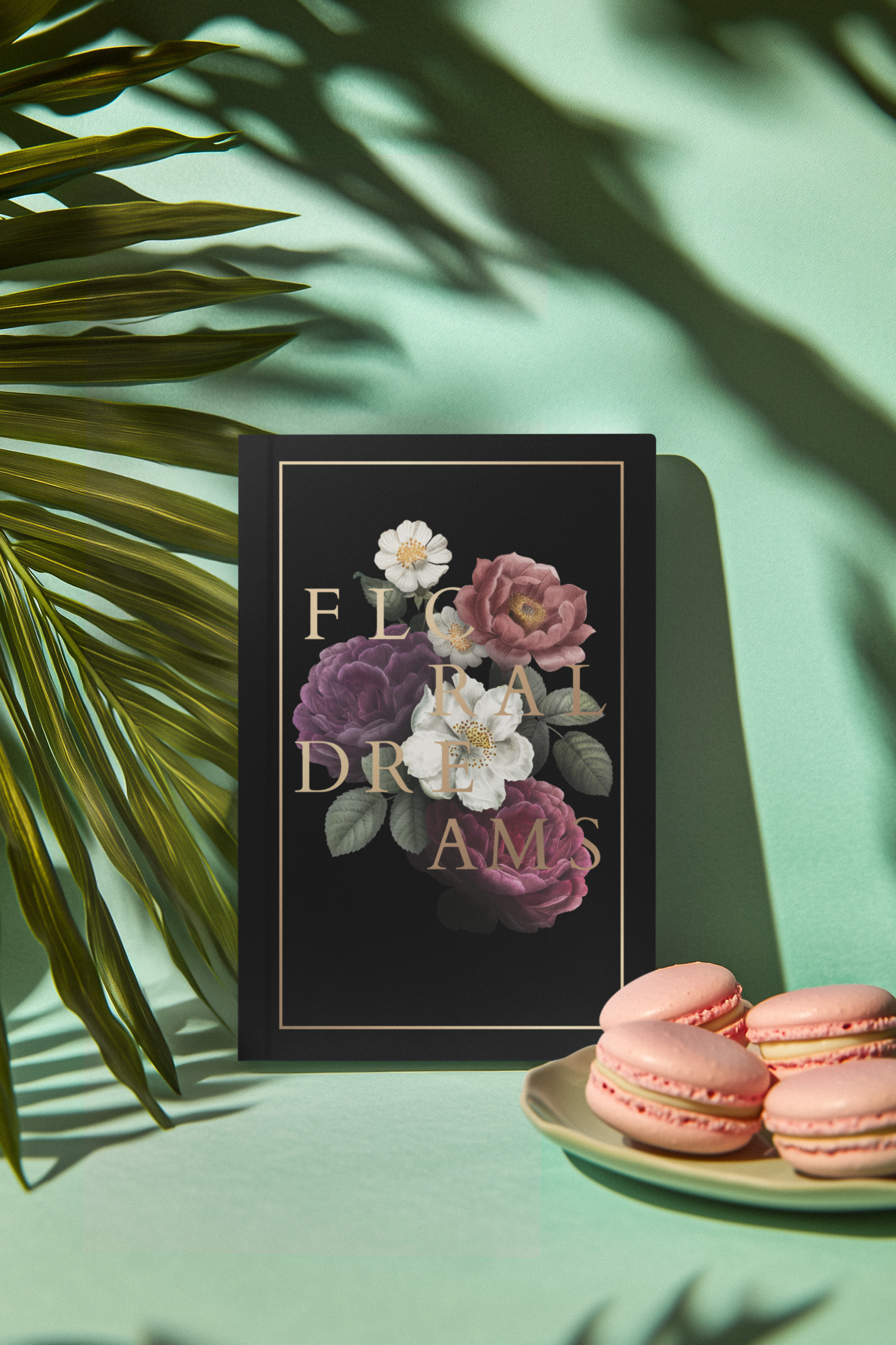 Floral Dreams Journal- Moody Peony Notebook