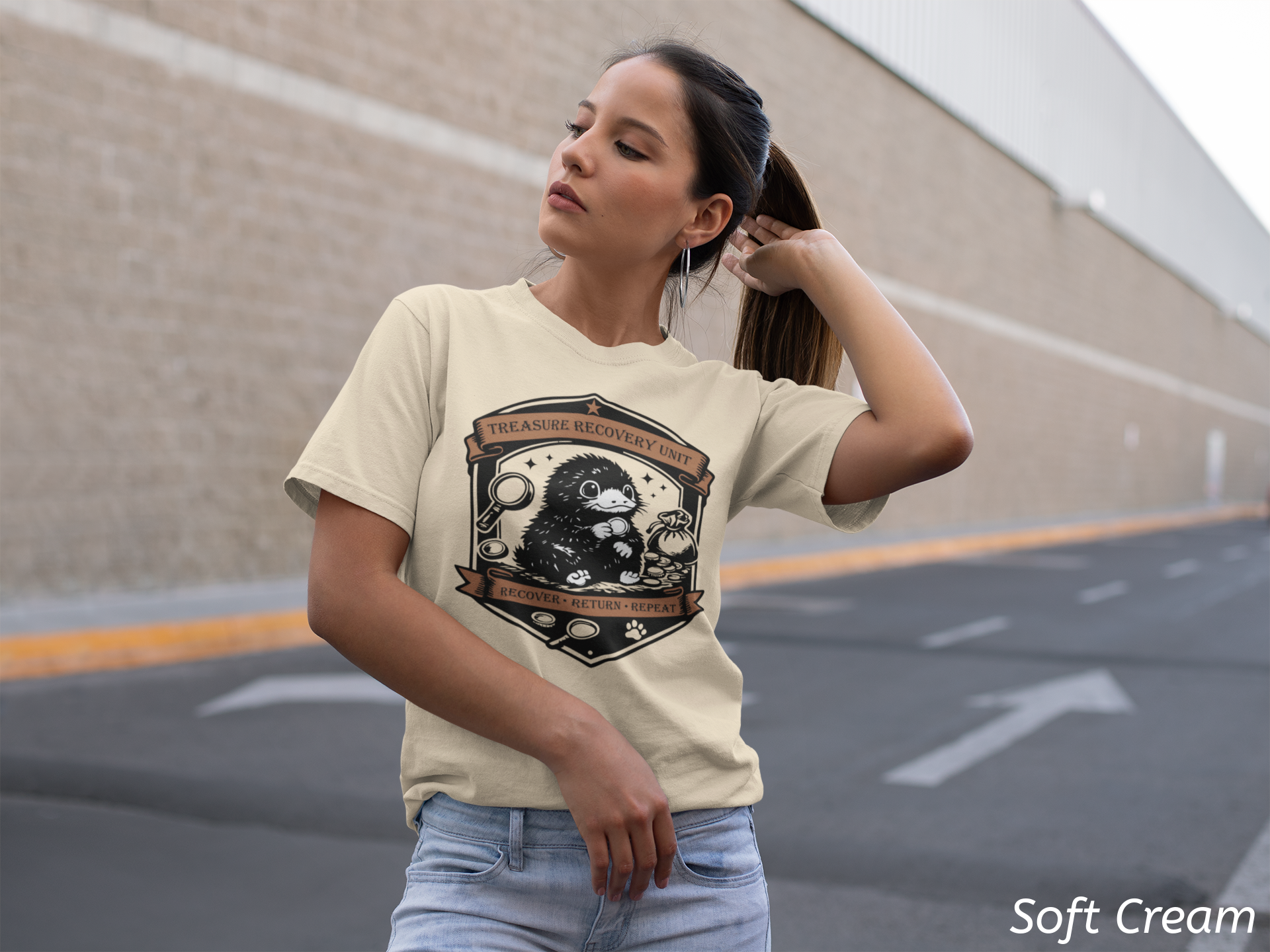 Treasure Recovery Unit Shirt- Niffler Inspired Tee, Magical Creature Shirt