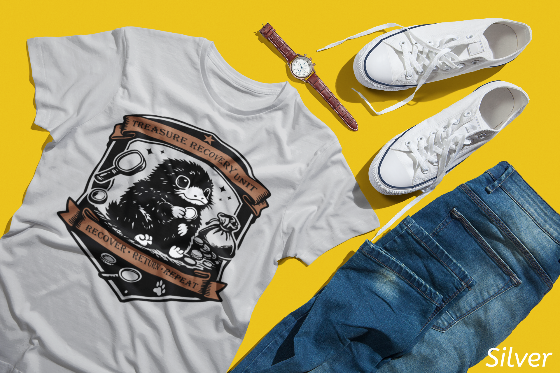 Treasure Recovery Unit Shirt- Niffler Inspired Tee, Magical Creature Shirt