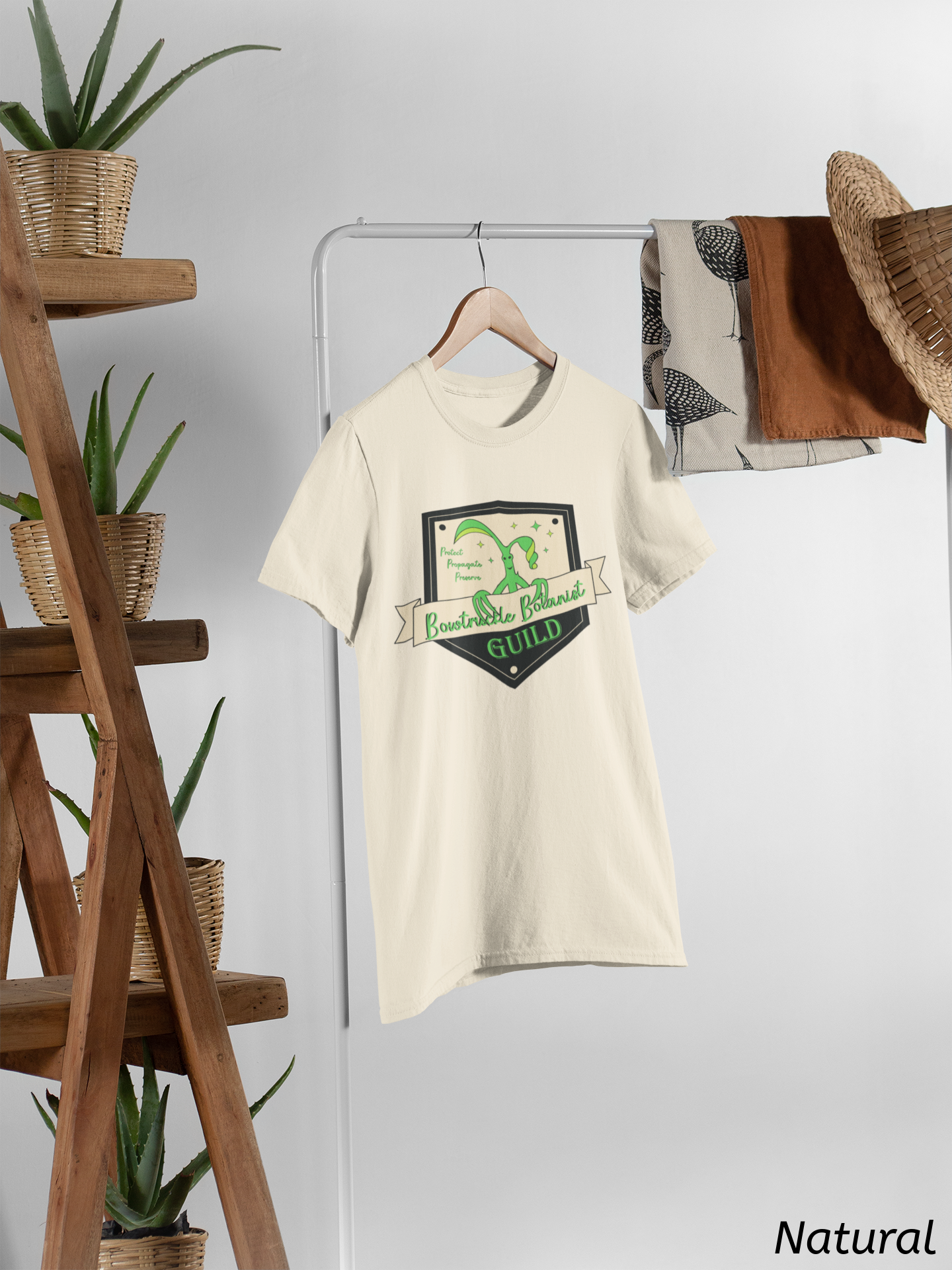 Bowtruckle Botanists Guild Shirt- Magical Creature Tee