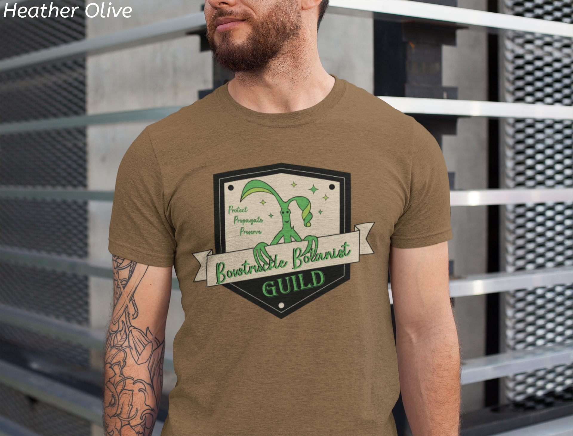Bowtruckle Botanists Guild Shirt- Magical Creature Tee