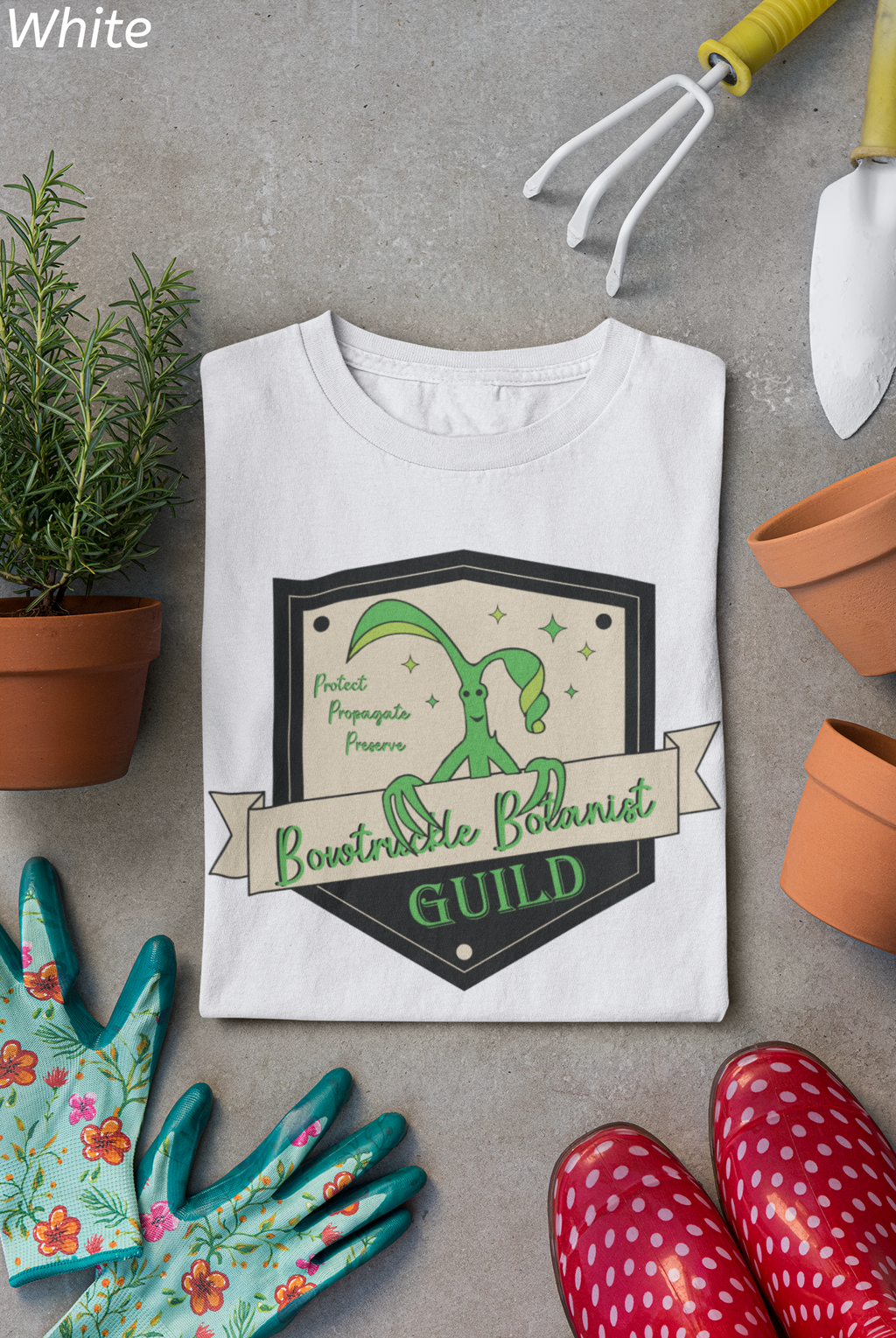 Bowtruckle Botanists Guild Shirt- Magical Creature Tee