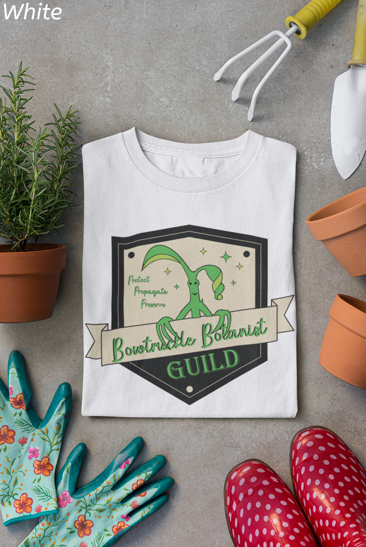 Bowtruckle Botanists Guild Shirt- Magical Creature Tee