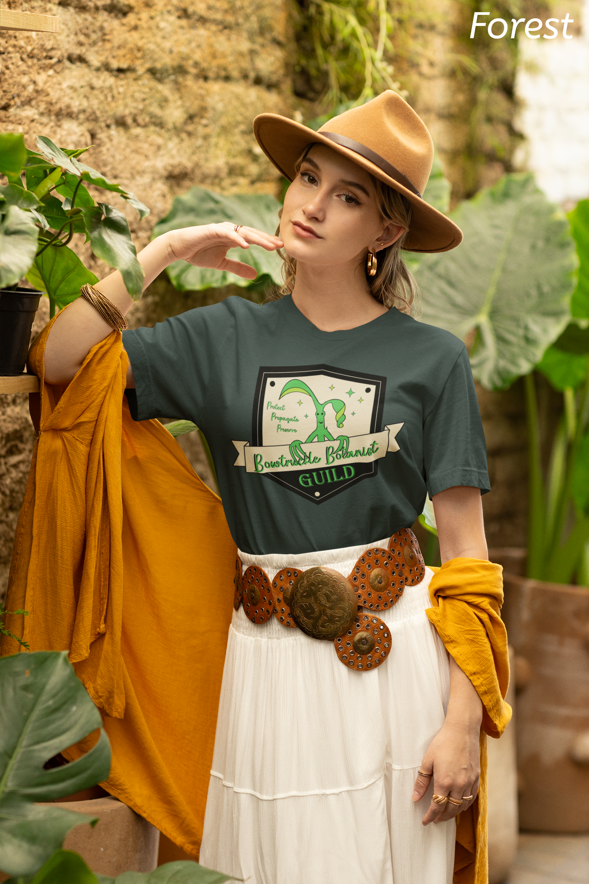 Bowtruckle Botanists Guild Shirt- Magical Creature Tee
