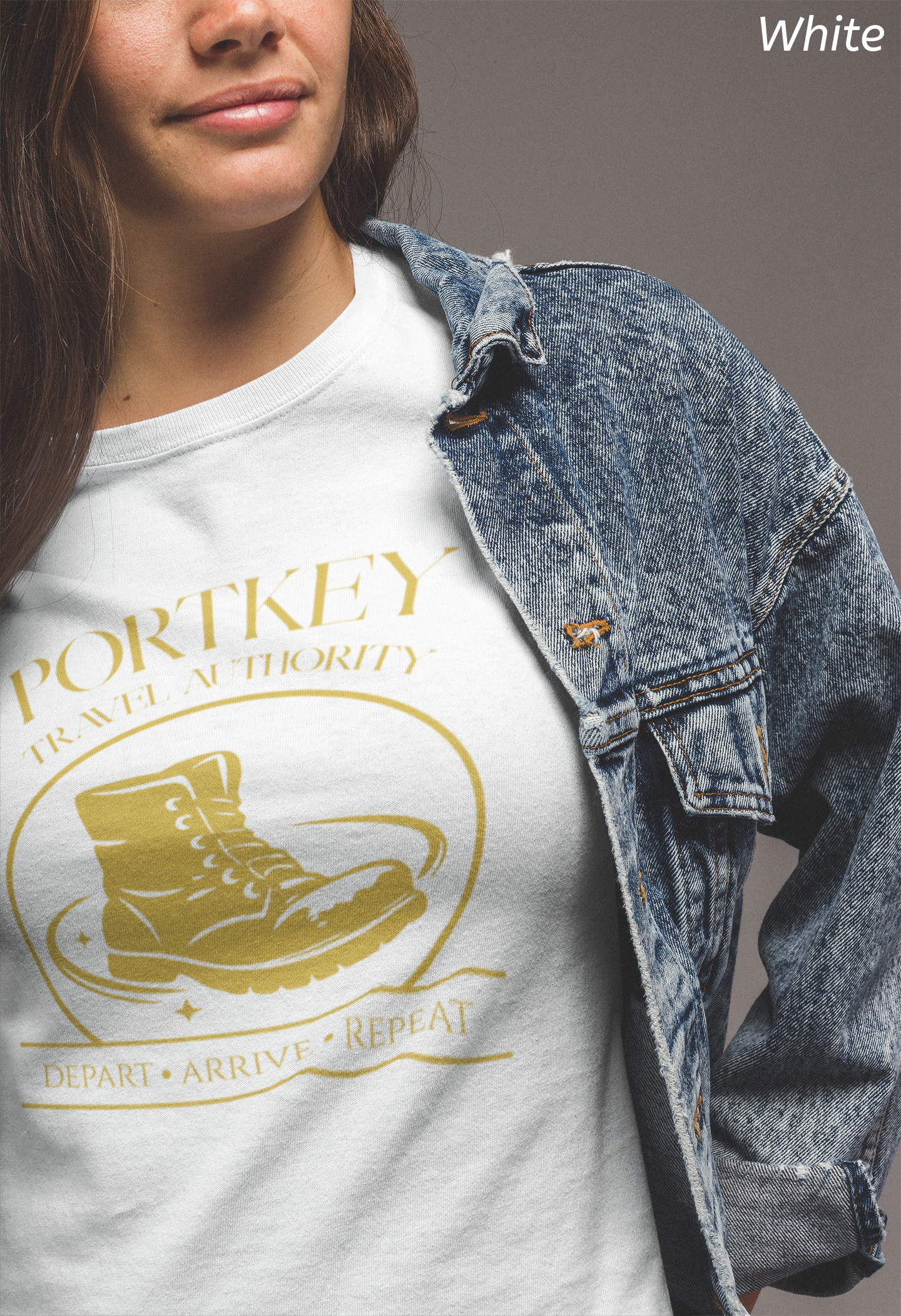 Portkey Travel Authority Shirt- Magical Transit Tee for Wizard Fans