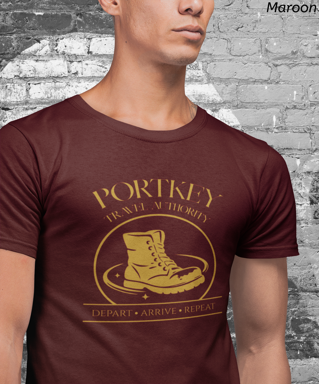 Portkey Travel Authority Shirt- Magical Transit Tee for Wizard Fans