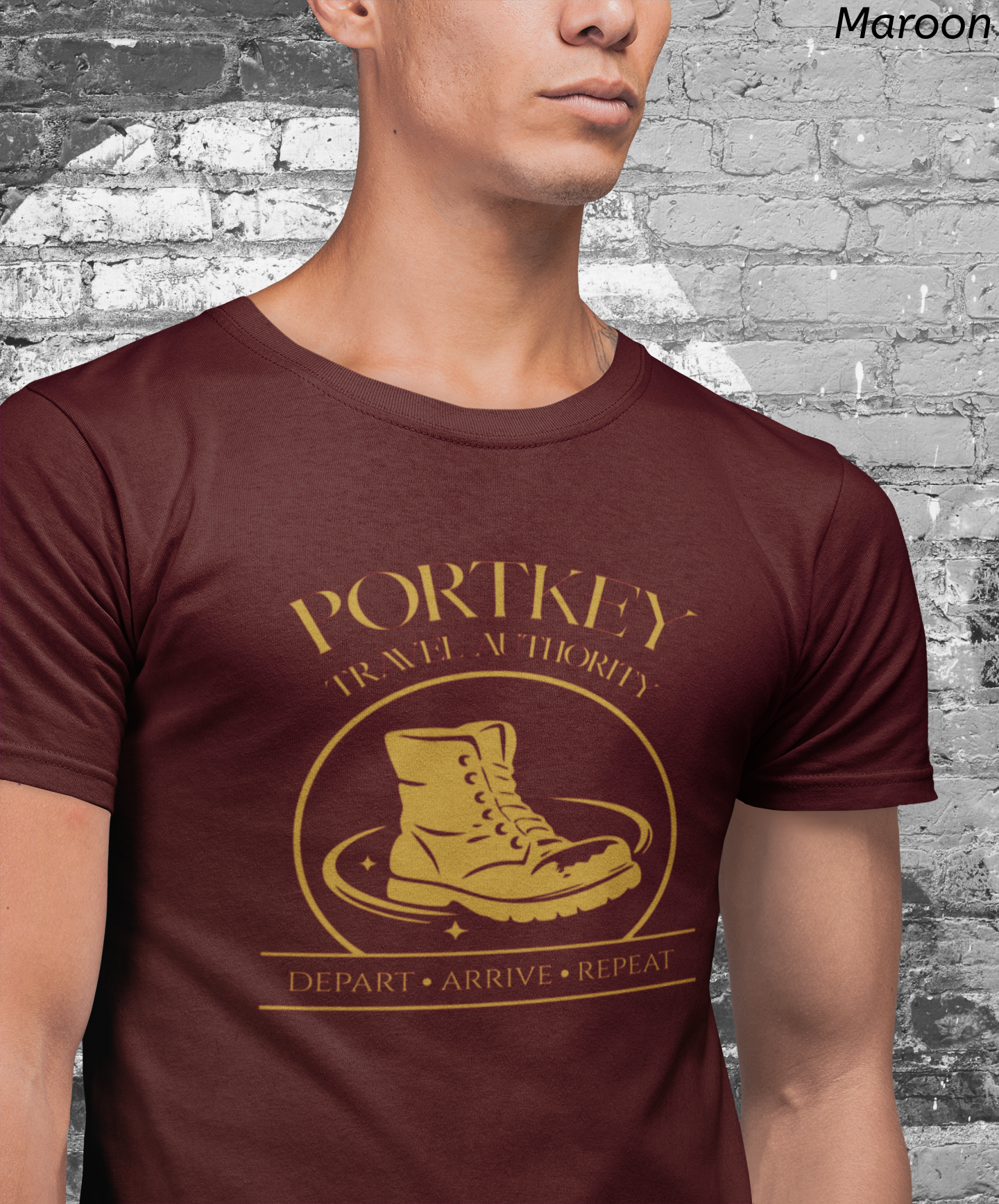 Portkey Travel Authority Shirt- Magical Transit Tee for Wizard Fans
