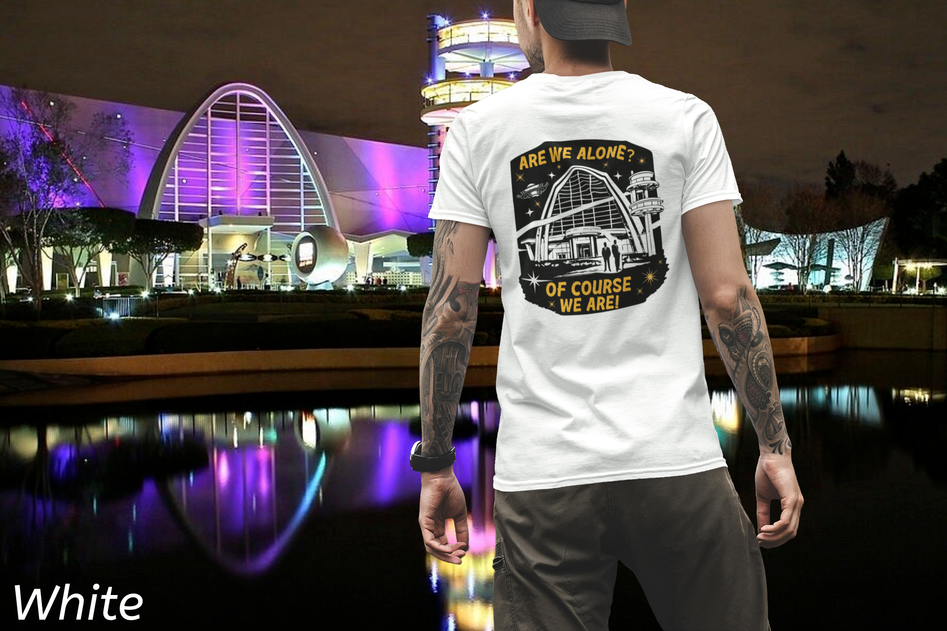 Alien Attack Unit Shirt- Retro Sci Fi Theme Park Tee