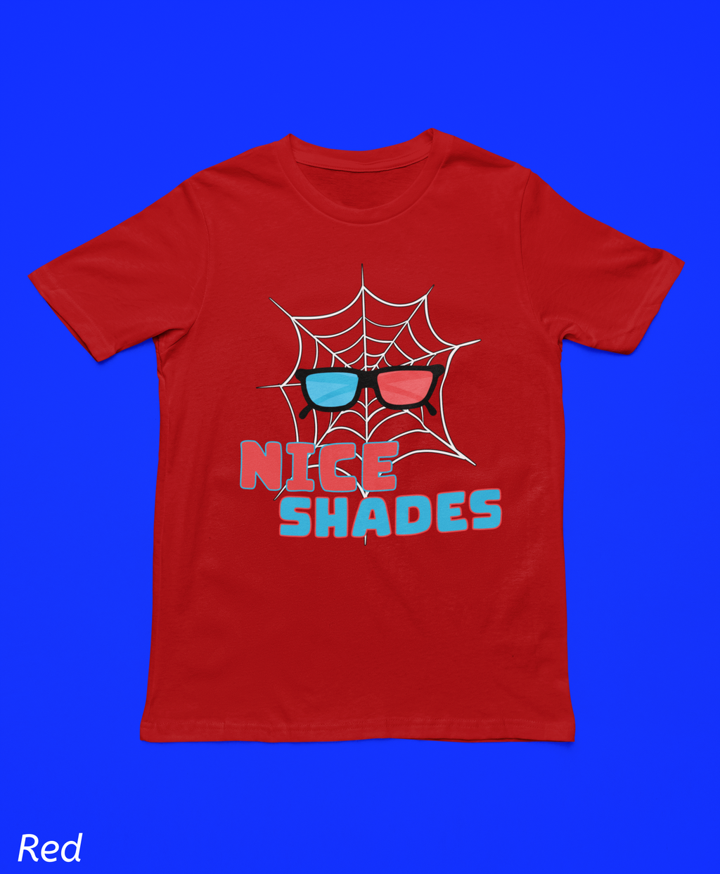 Nice Shades 3D Glasses Shirt- Theme Park Ride Inspired- Comic Web Tee
