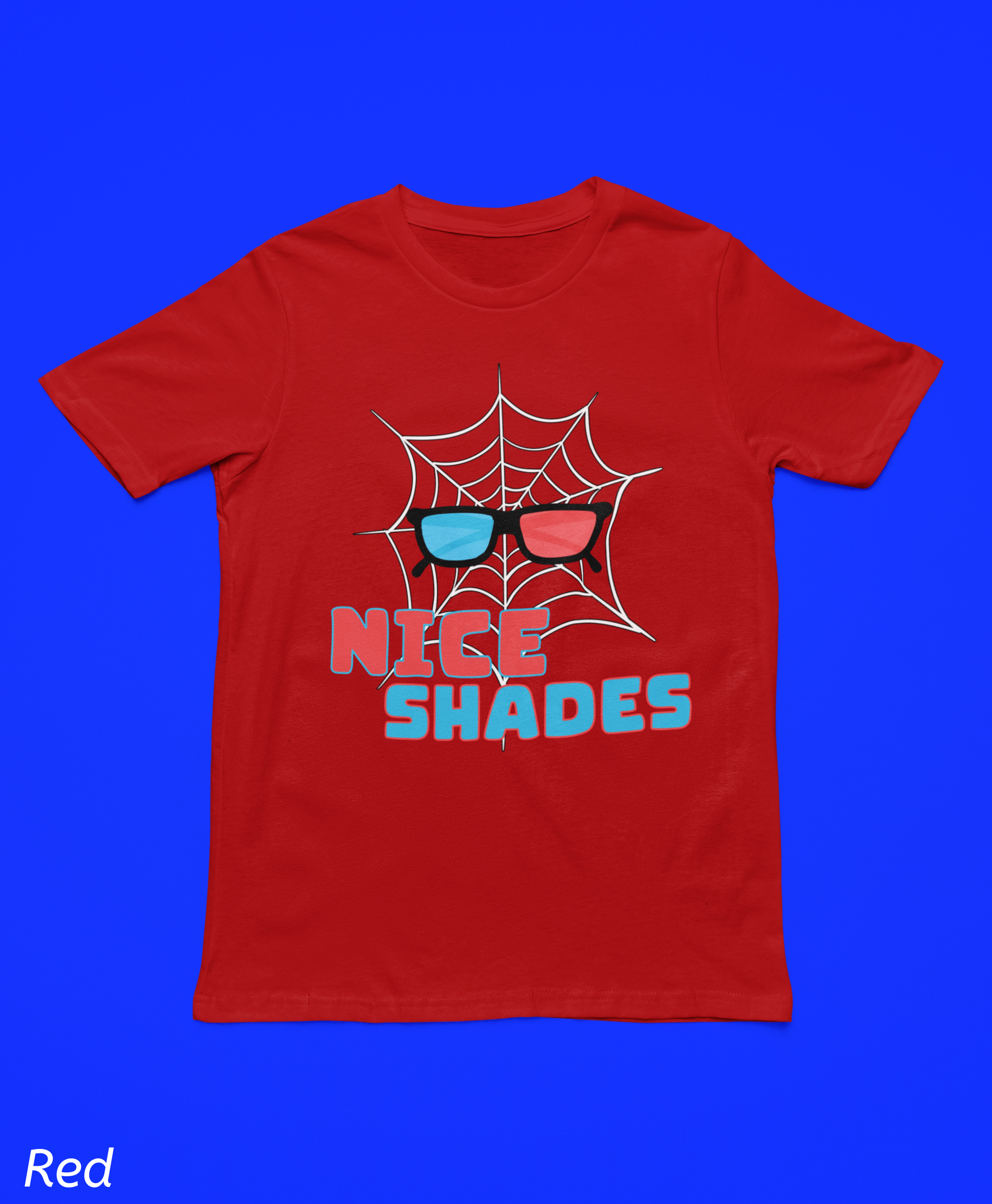 Nice Shades 3D Glasses Shirt- Theme Park Ride Inspired- Comic Web Tee