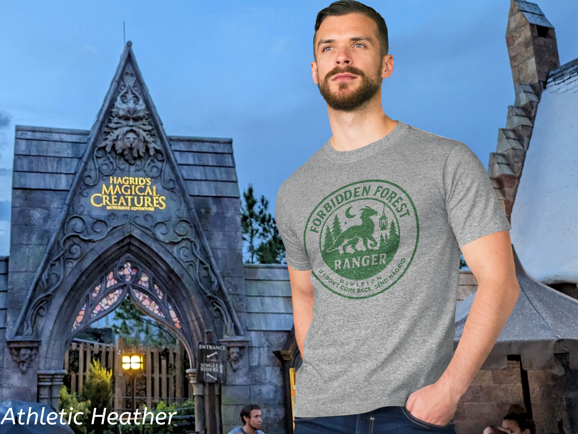 Forbidden Forest Ranger- Magical Professions Shirt- Wizarding World Tee