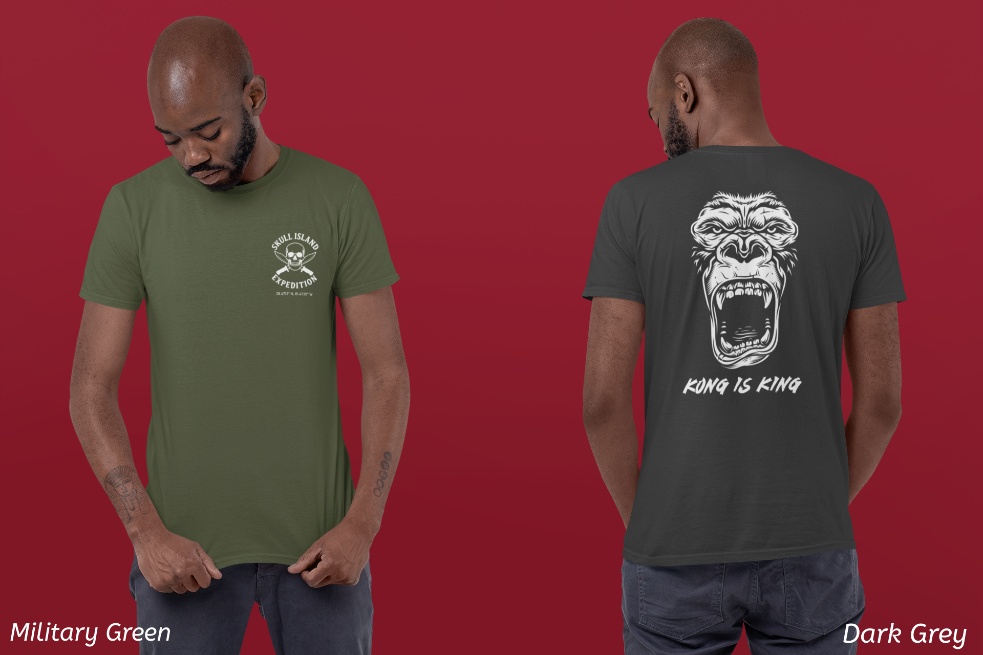 Kong Is King Shirt- Skull Island Expedition Ride Tee, Universal Orlando Park Day Outfit