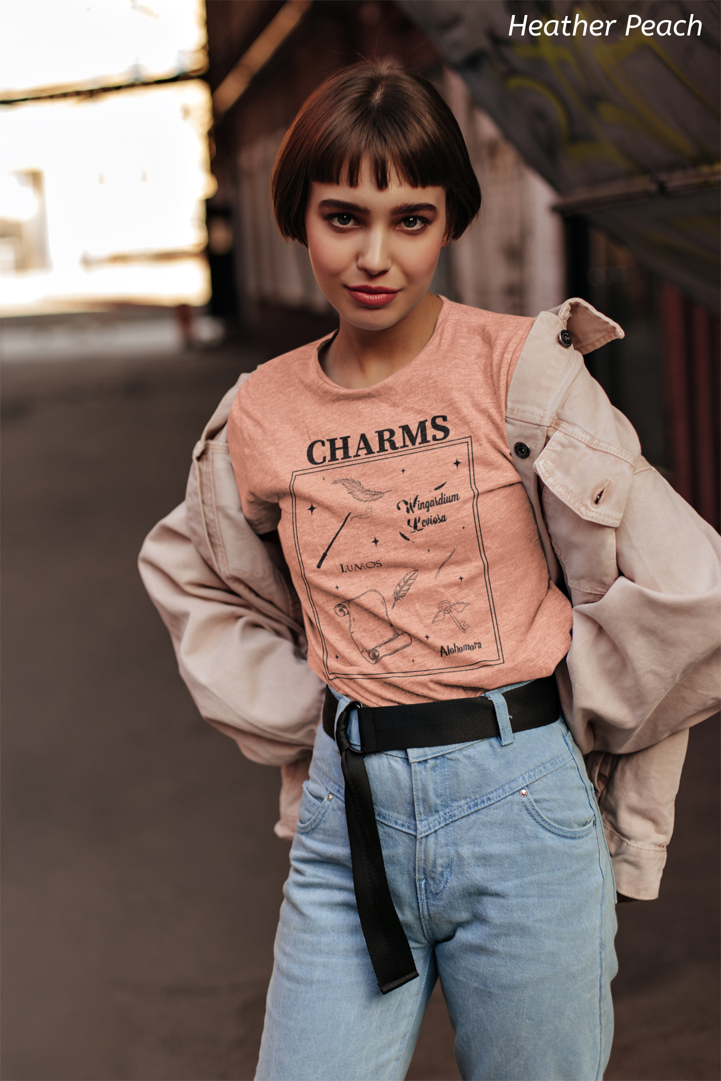 Charms Shirt- Wizard School Spell Tee