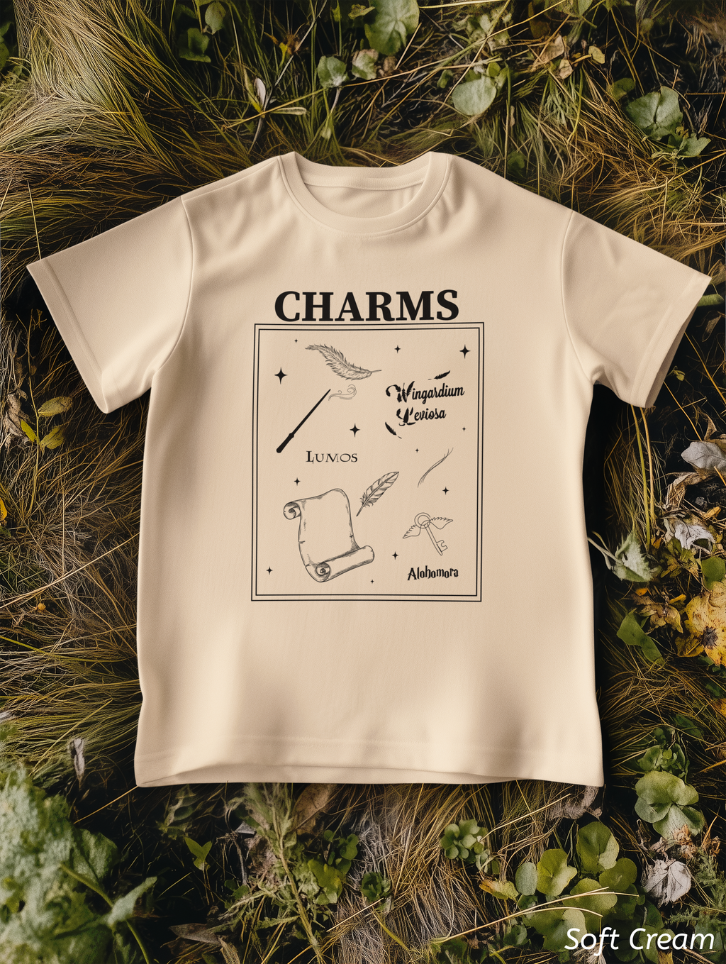 Charms Shirt- Wizard School Spell Tee
