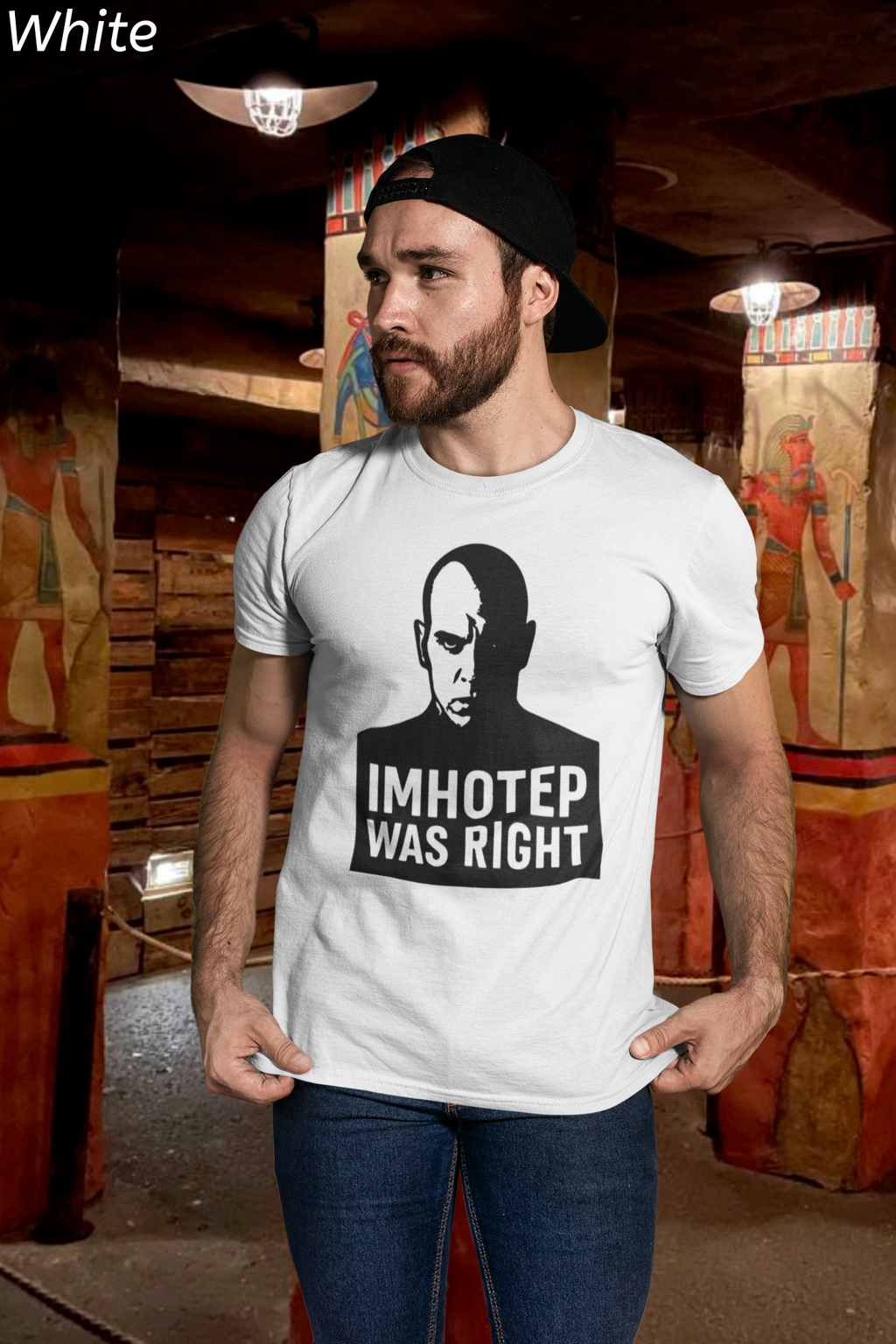 Imhotep Was Right Tee- Mummy Movie & Ride Inspired Shirt