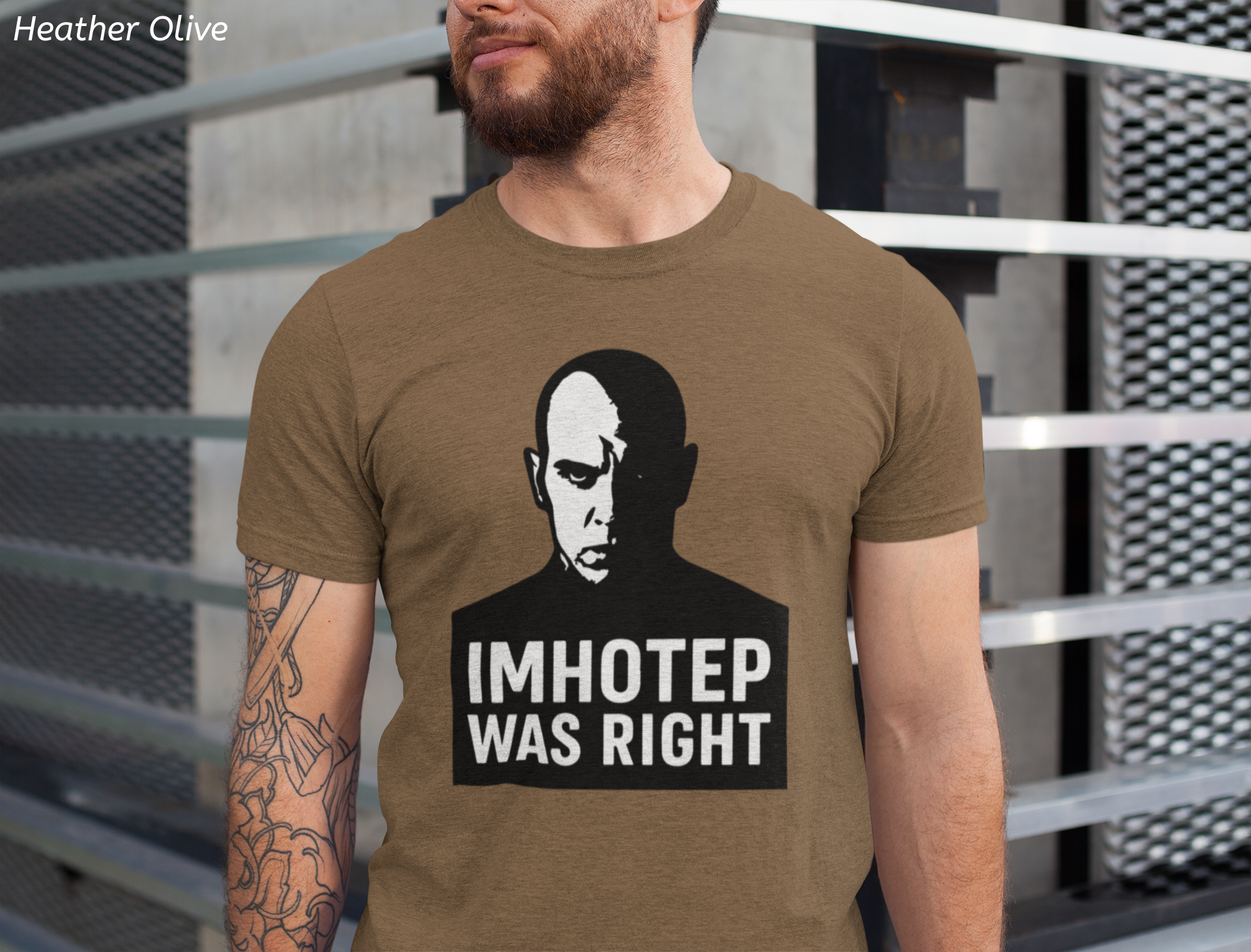 Imhotep Was Right Tee- Mummy Movie & Ride Inspired Shirt