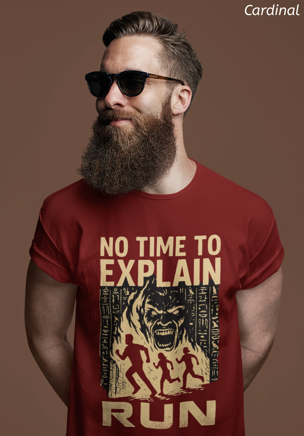 No Time to Explain- RUN Tee, Mummy Movie & Ride Inspired Shirt