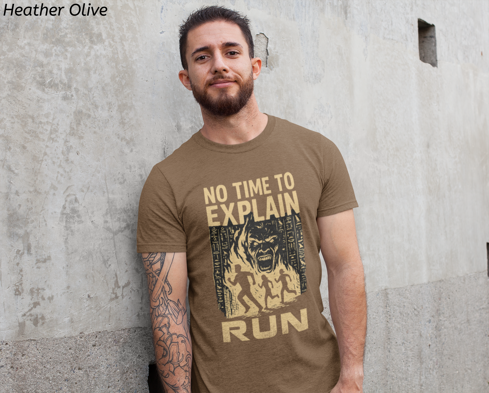 No Time to Explain- RUN Tee, Mummy Movie & Ride Inspired Shirt