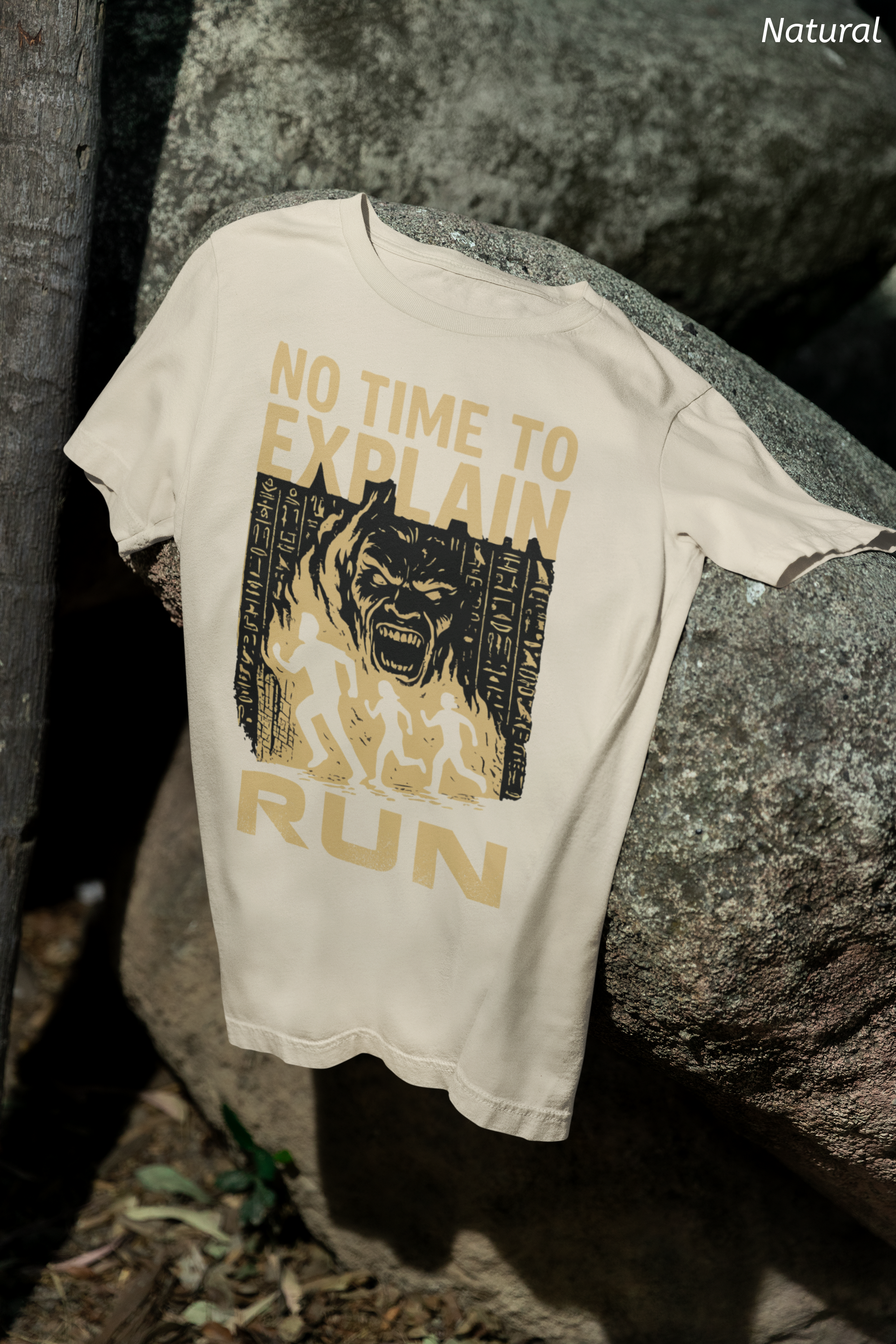 No Time to Explain- RUN Tee, Mummy Movie & Ride Inspired Shirt