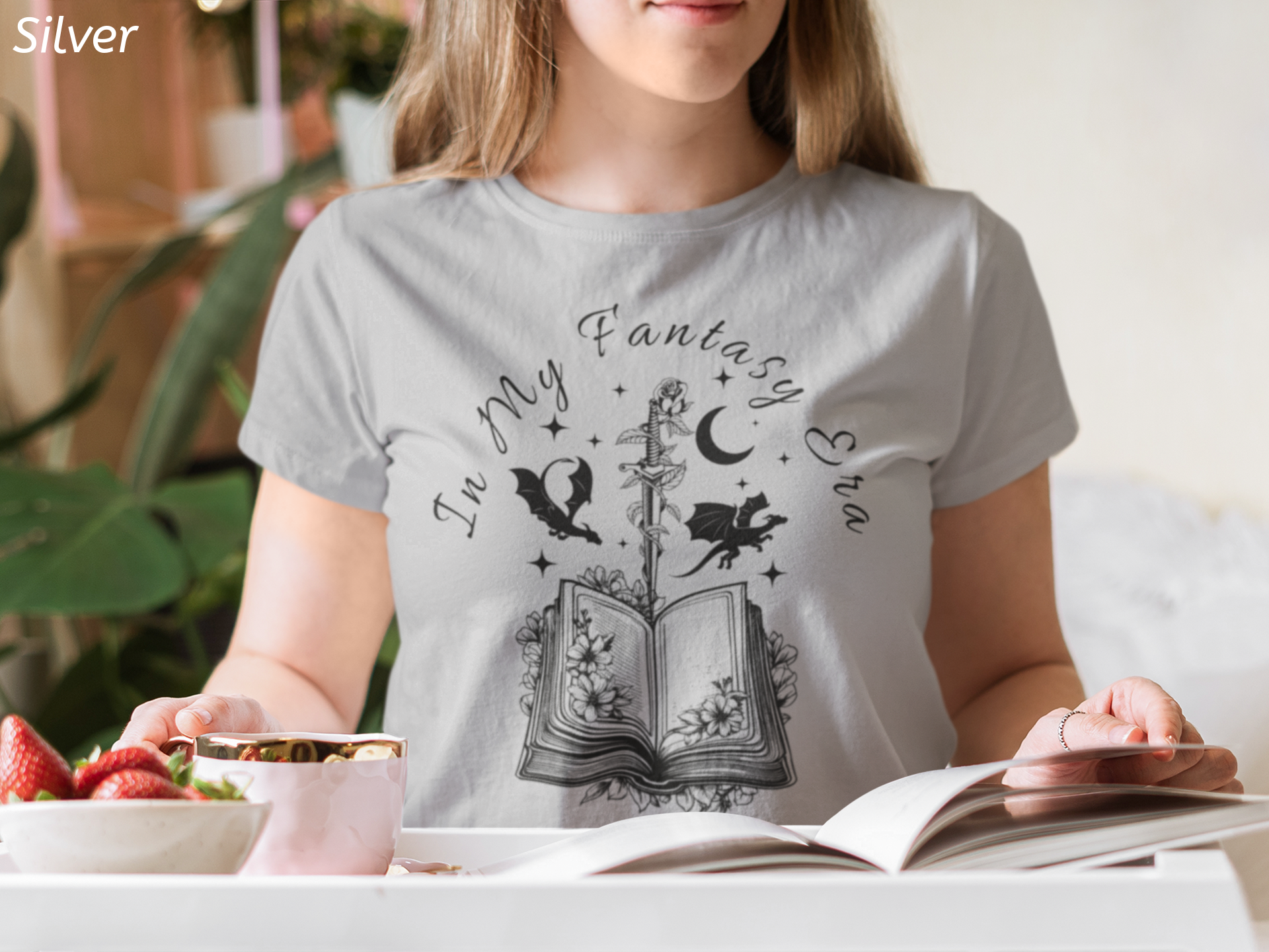 In My Fantasy Era Tee — Romantasy Book Lover Shirt for Fantasy Readers