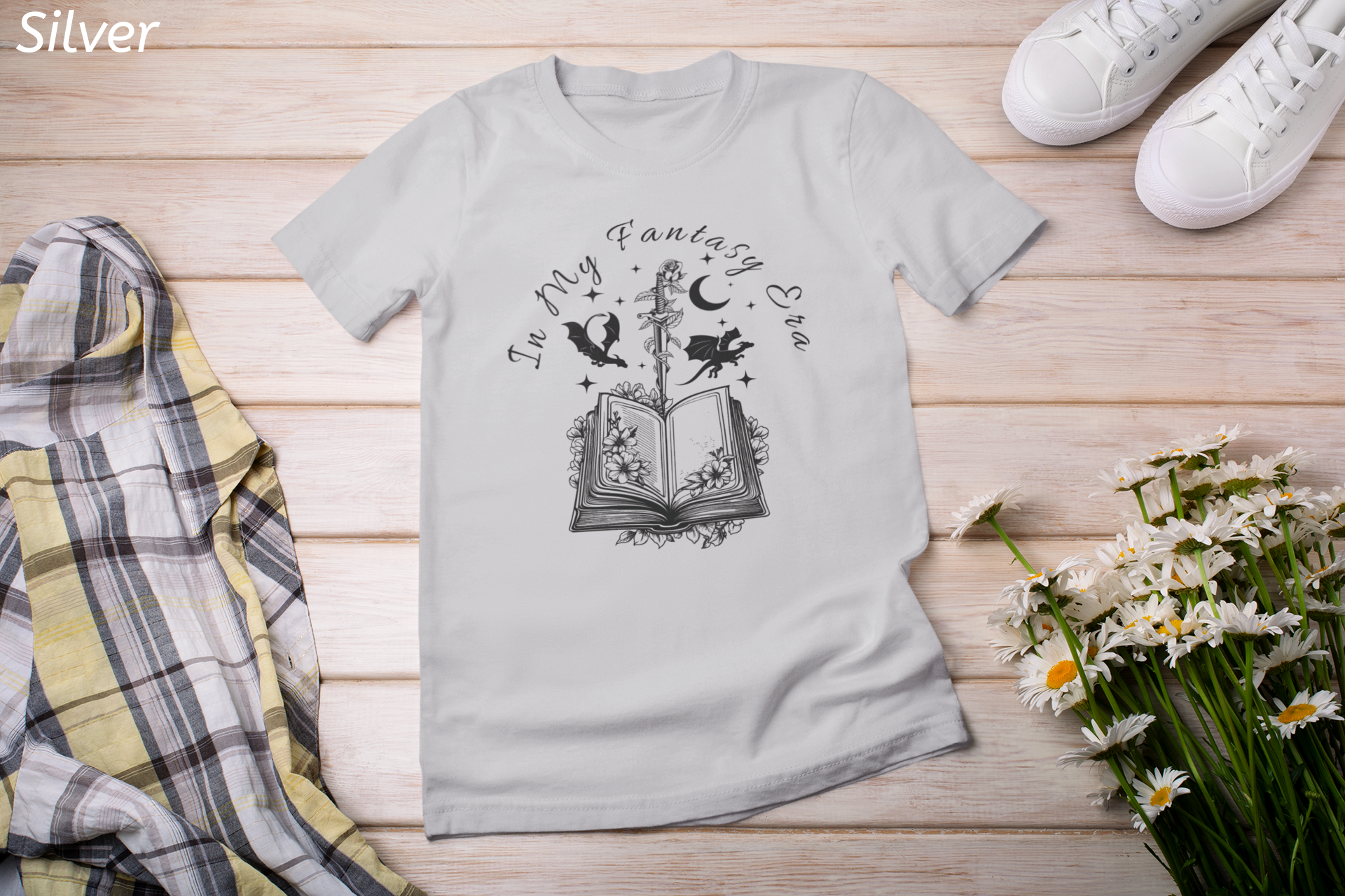 In My Fantasy Era Tee — Romantasy Book Lover Shirt for Fantasy Readers