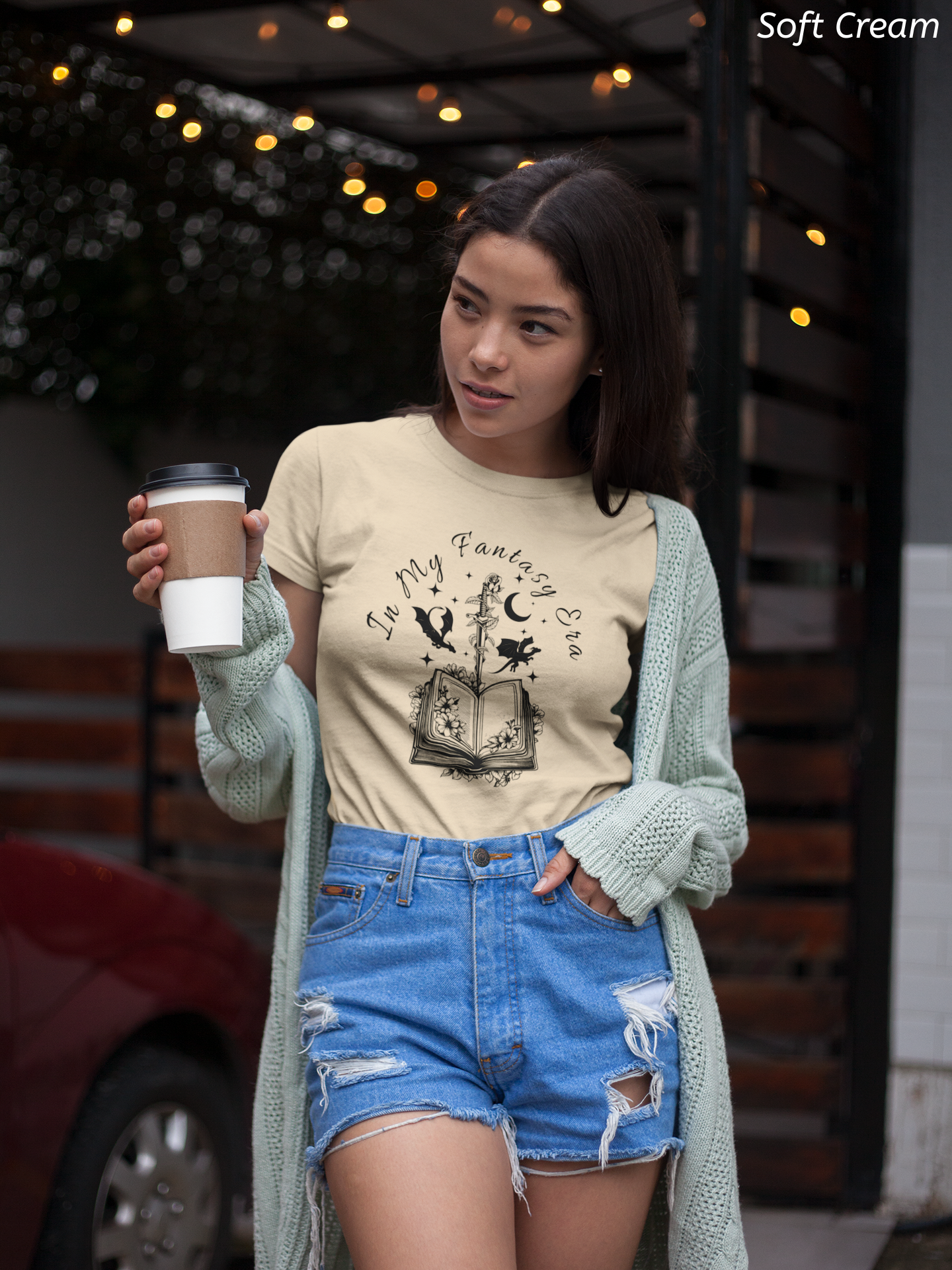In My Fantasy Era Tee — Romantasy Book Lover Shirt for Fantasy Readers