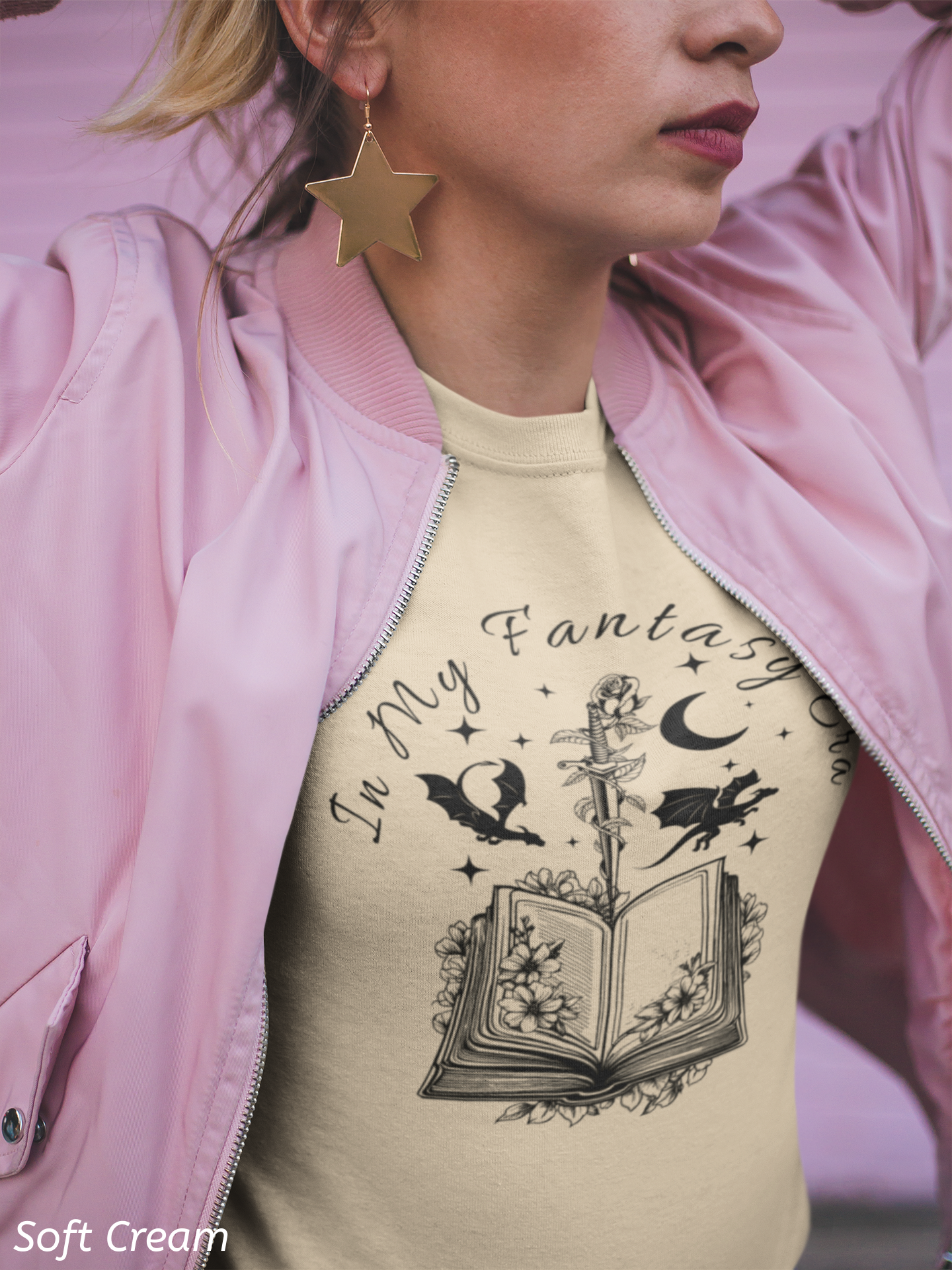 In My Fantasy Era Tee — Romantasy Book Lover Shirt for Fantasy Readers