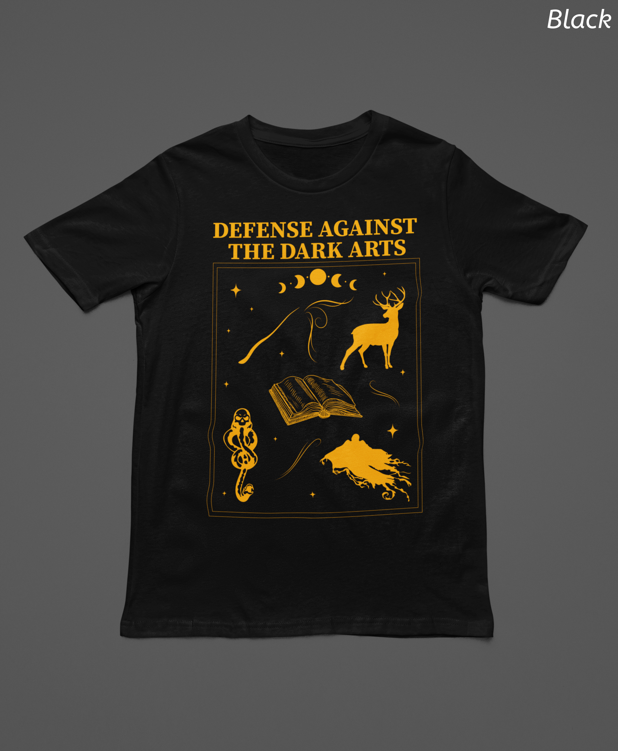 Defense Against the Dark Arts Shirt- Wizard School Class Tee, Dark Academia Magic