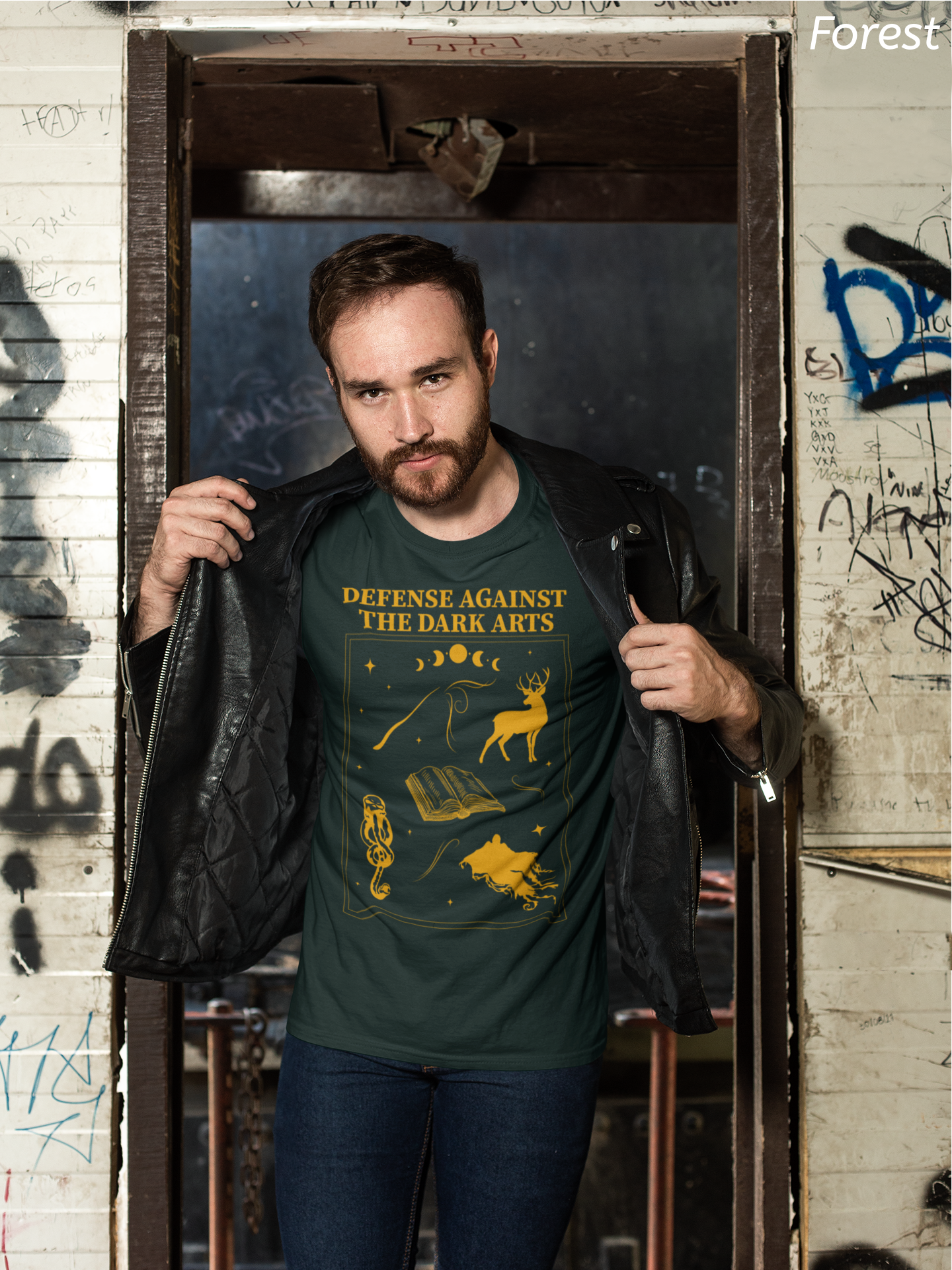 Defense Against the Dark Arts Shirt- Wizard School Class Tee, Dark Academia Magic