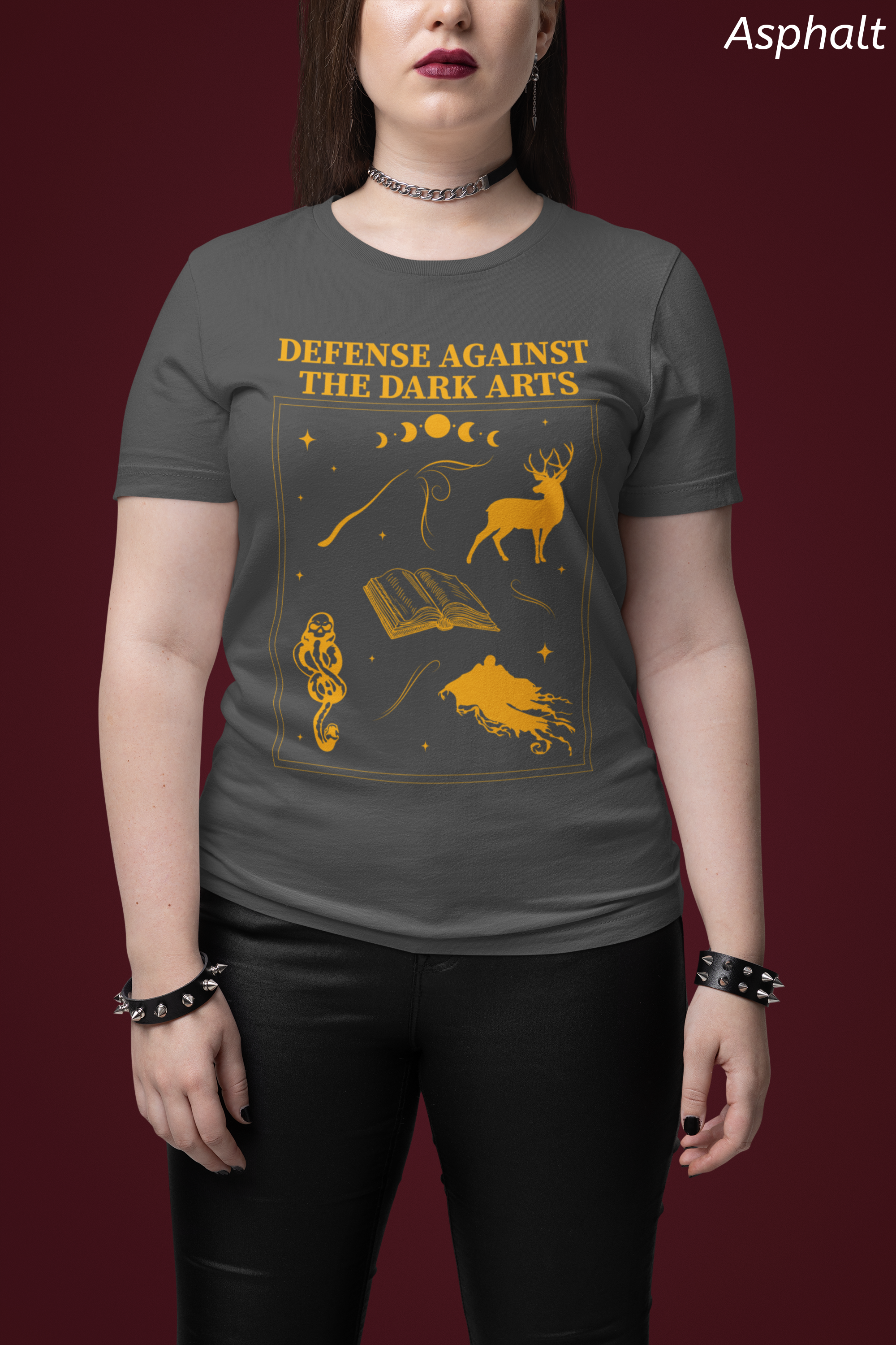 Defense Against the Dark Arts Shirt- Wizard School Class Tee, Dark Academia Magic