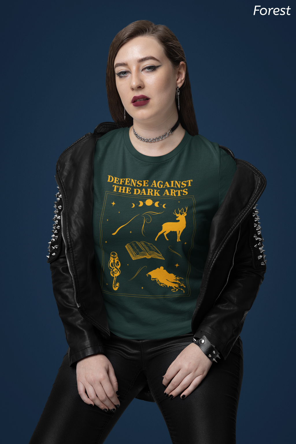Defense Against the Dark Arts Shirt- Wizard School Class Tee, Dark Academia Magic