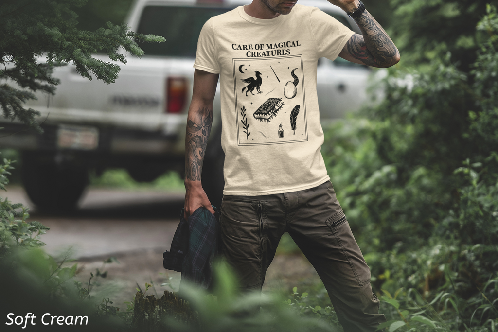 Care of Magical Creatures Class Shirt- Wizard School Creature Tee