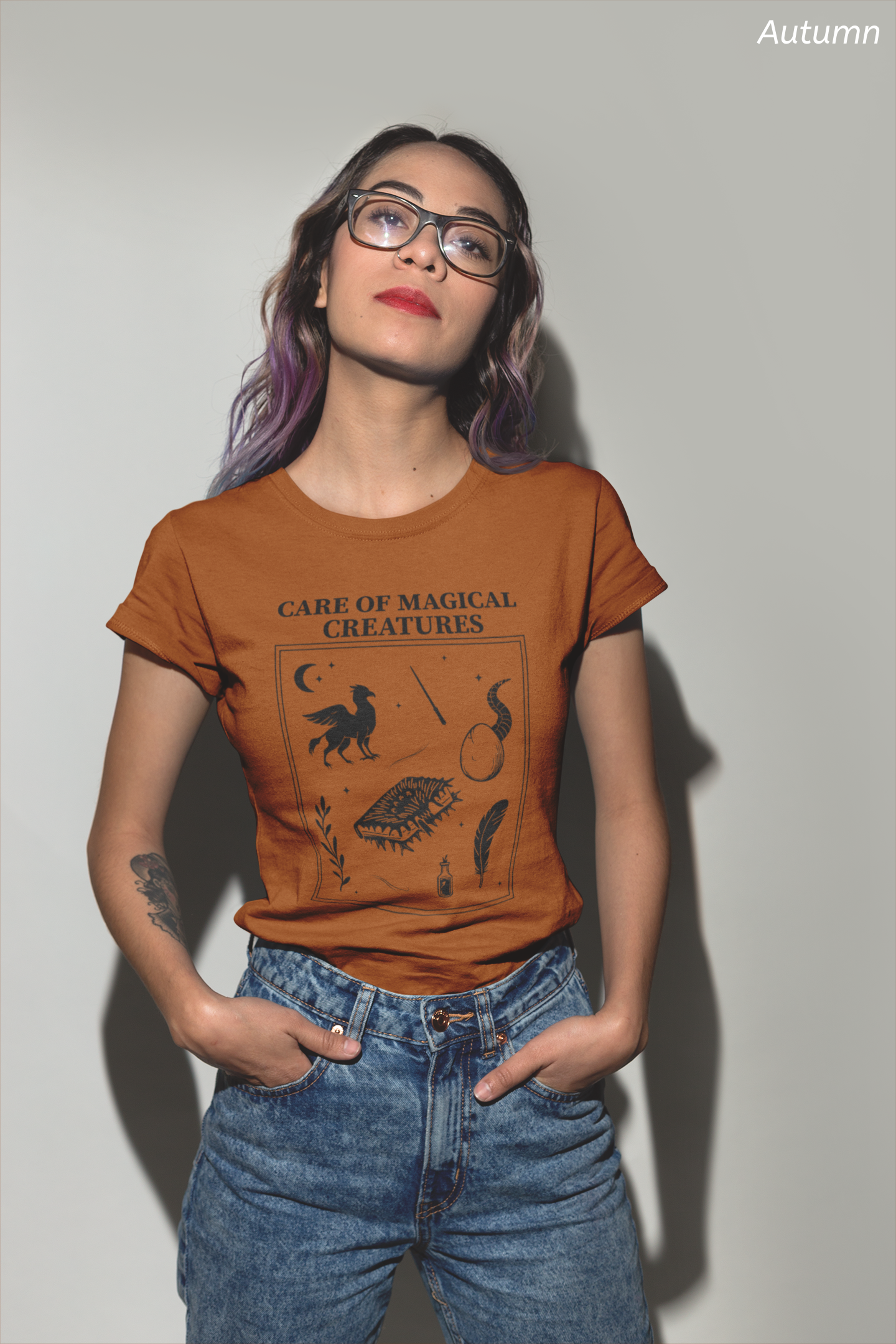 Care of Magical Creatures Class Shirt- Wizard School Creature Tee
