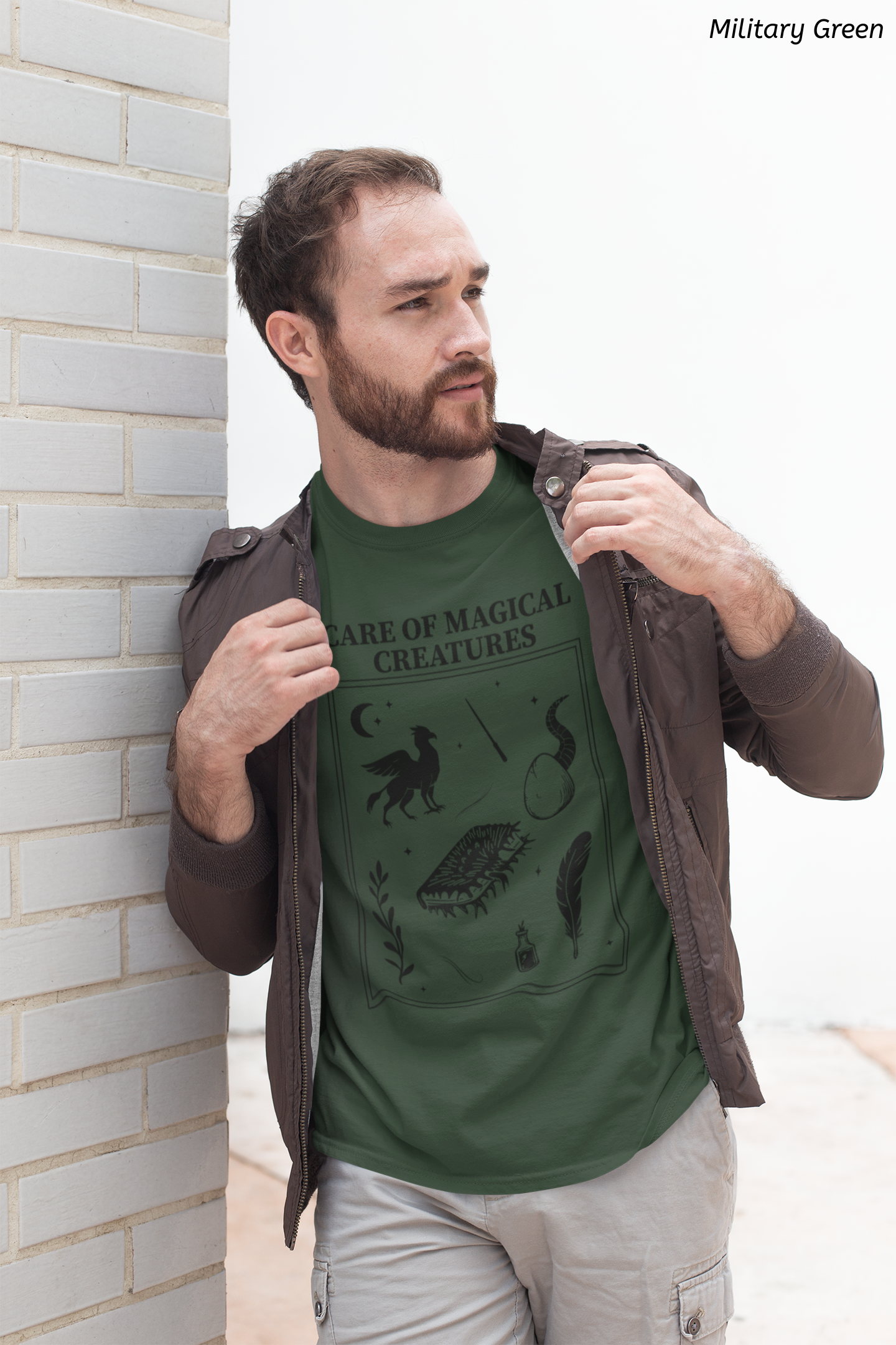 Care of Magical Creatures Class Shirt- Wizard School Creature Tee