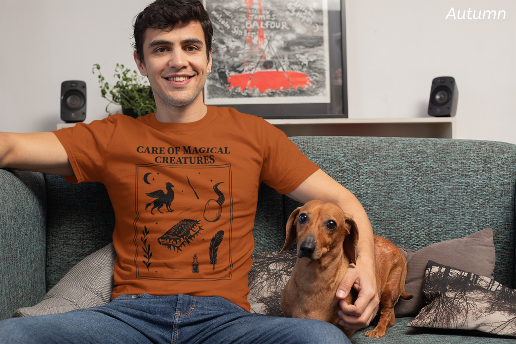 Care of Magical Creatures Class Shirt- Wizard School Creature Tee