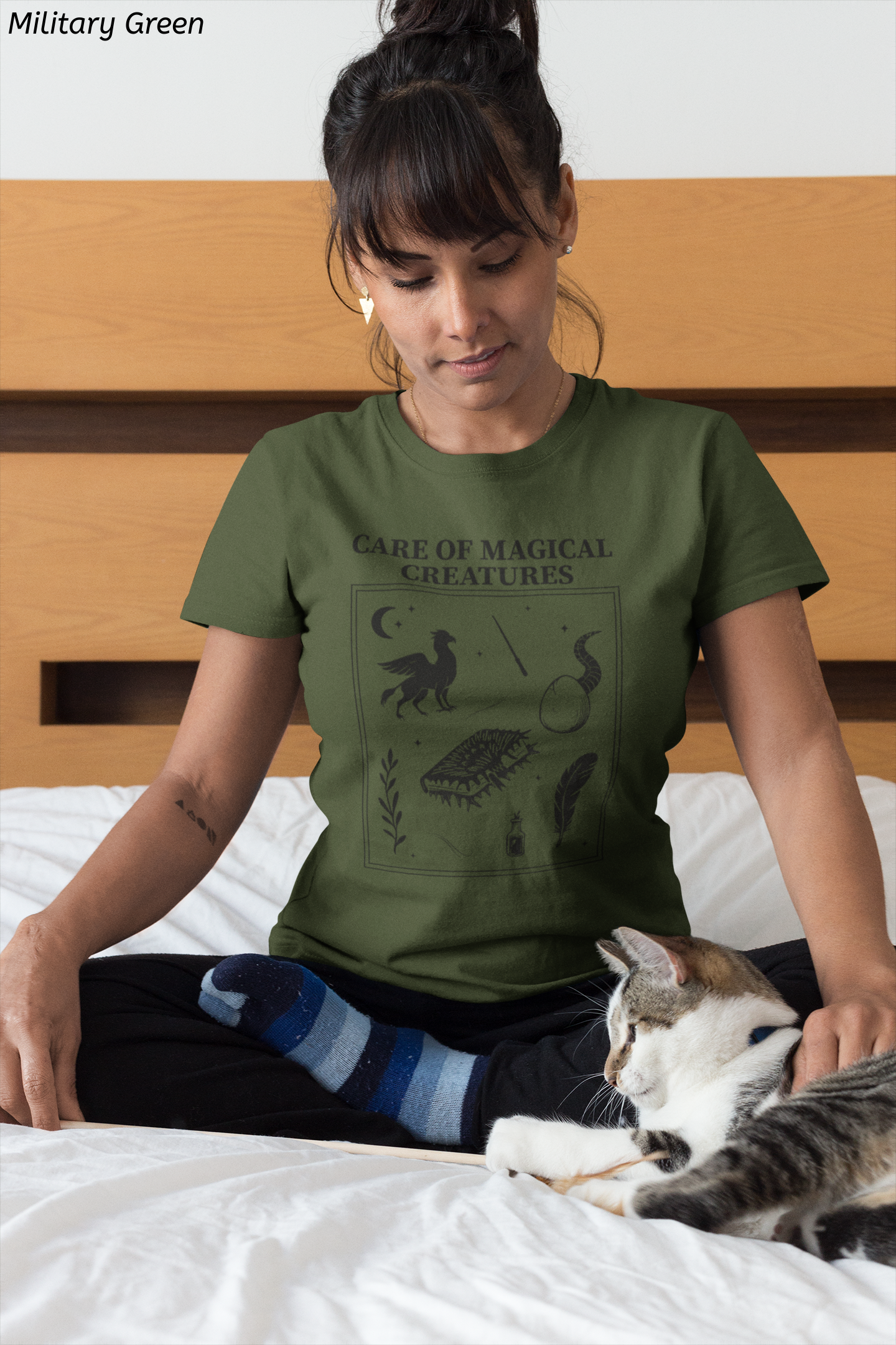 Care of Magical Creatures Class Shirt- Wizard School Creature Tee