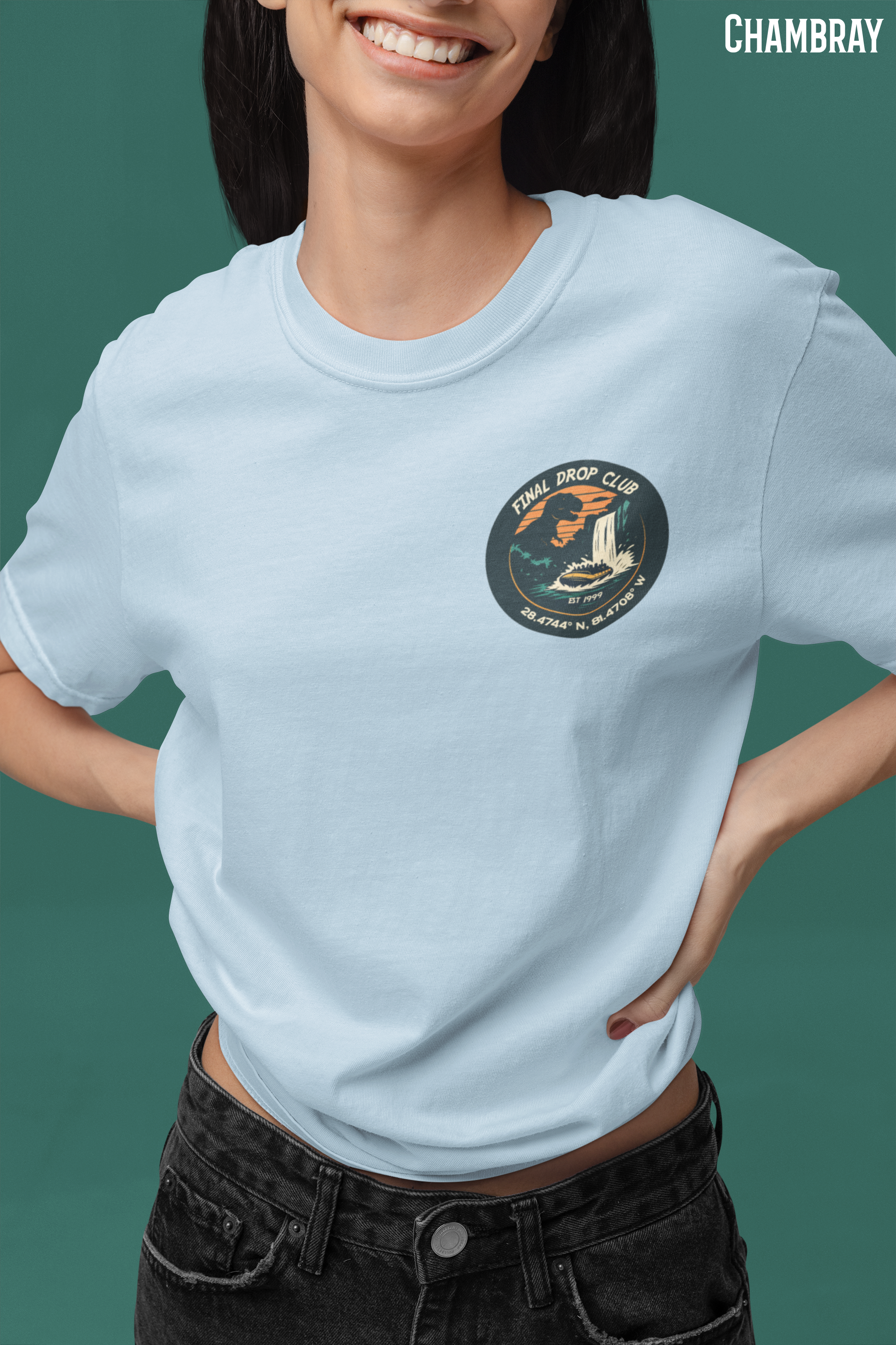 Jurassic River Adventure Shirt- Raptor Containment Zone Survivor Tee