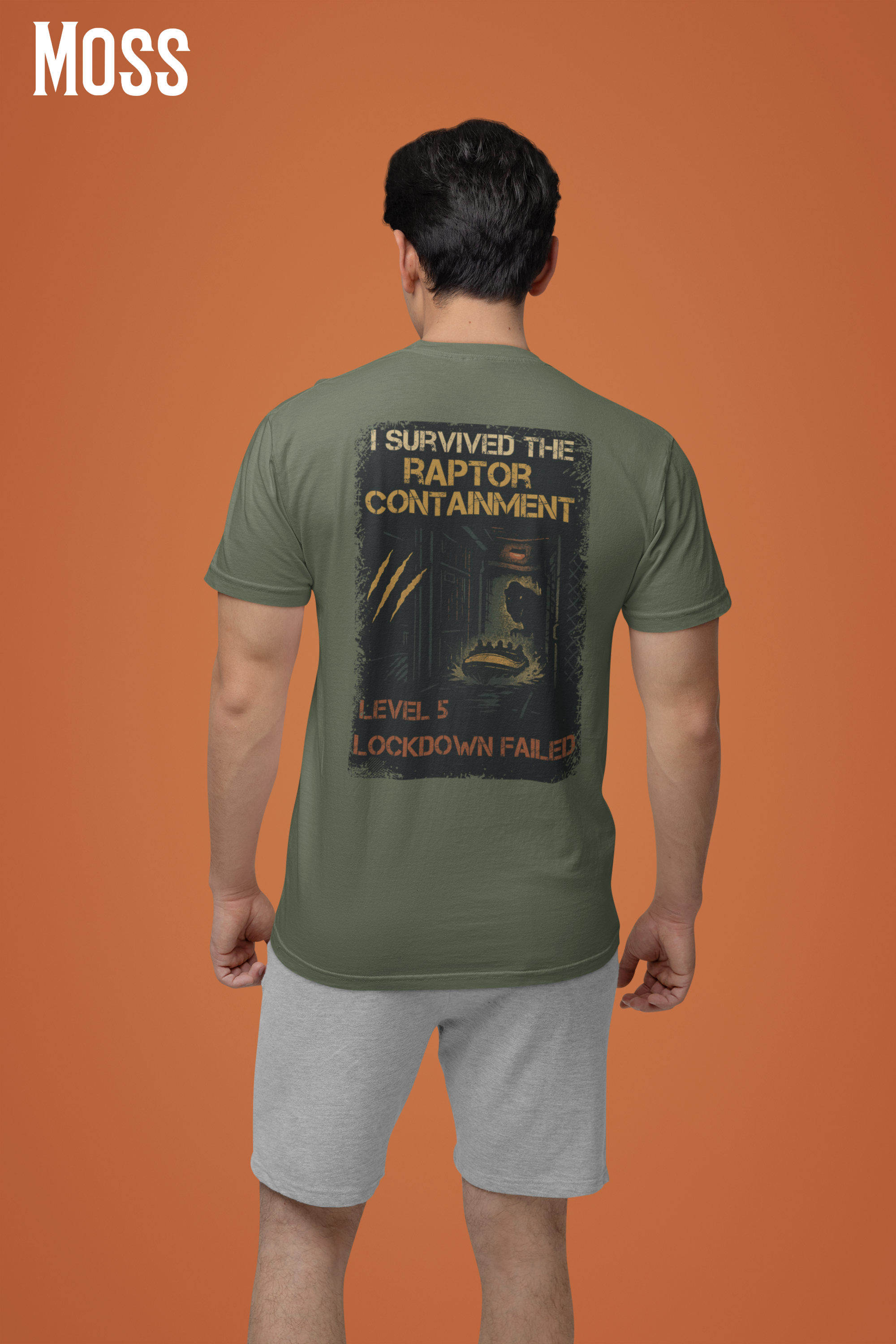 Jurassic River Adventure Shirt- Raptor Containment Zone Survivor Tee