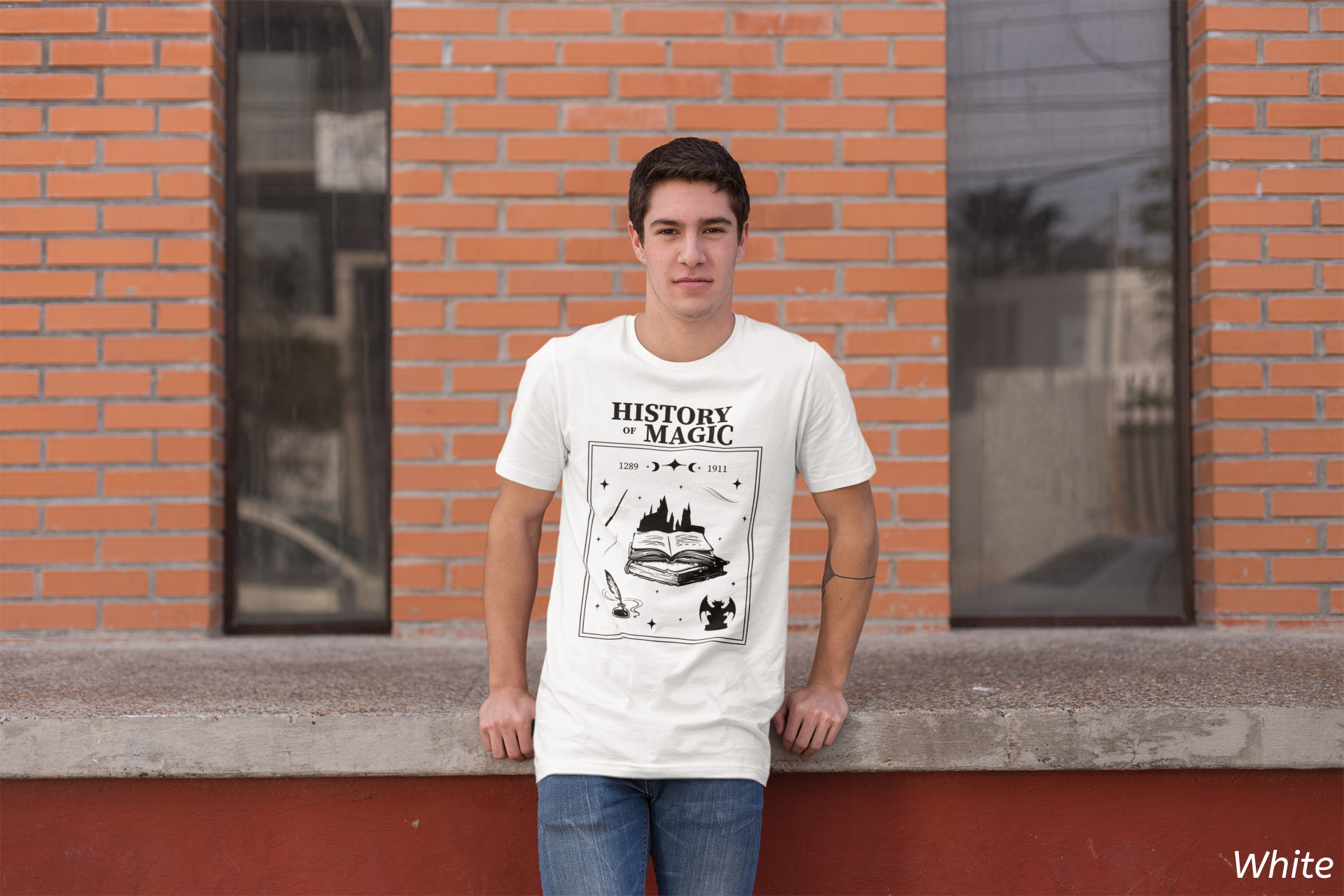 History of Magic Class Shirt- Wizard School History Tee