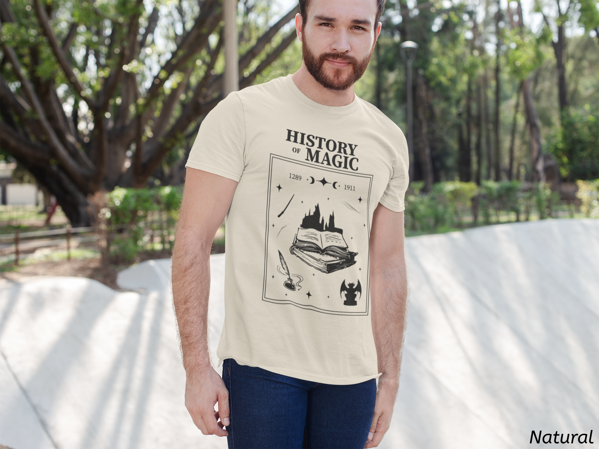 History of Magic Class Shirt- Wizard School History Tee