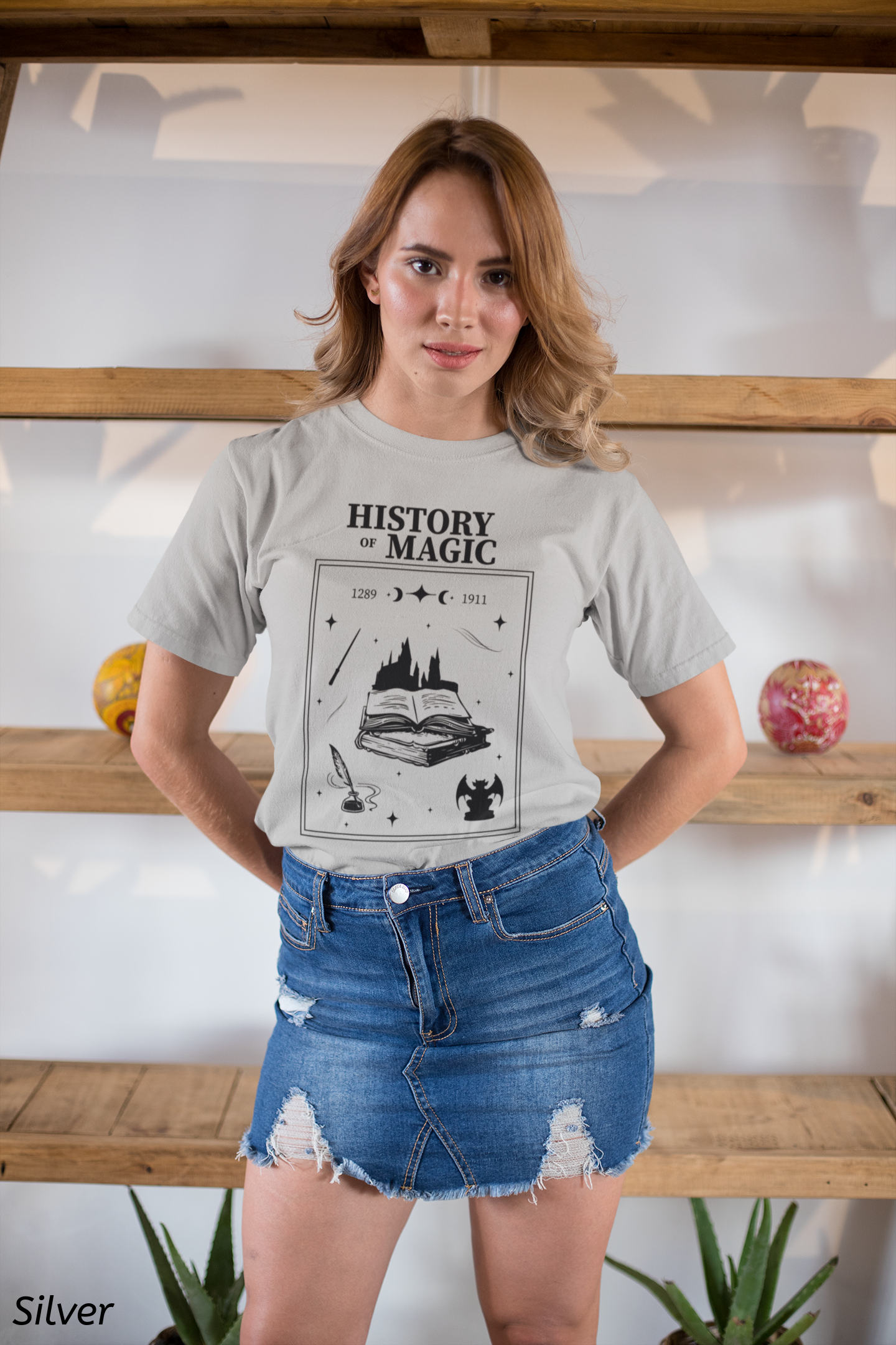 History of Magic Class Shirt- Wizard School History Tee